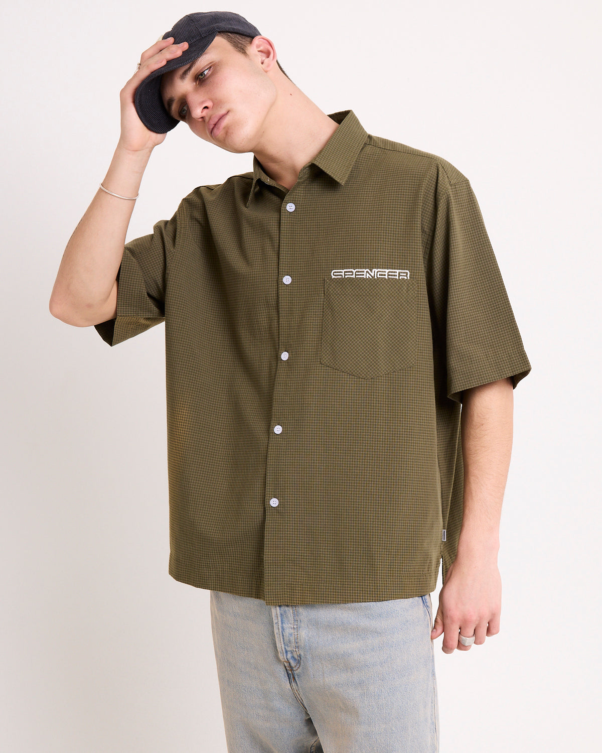 Supa Skate Short Sleeve Shirt GREEN