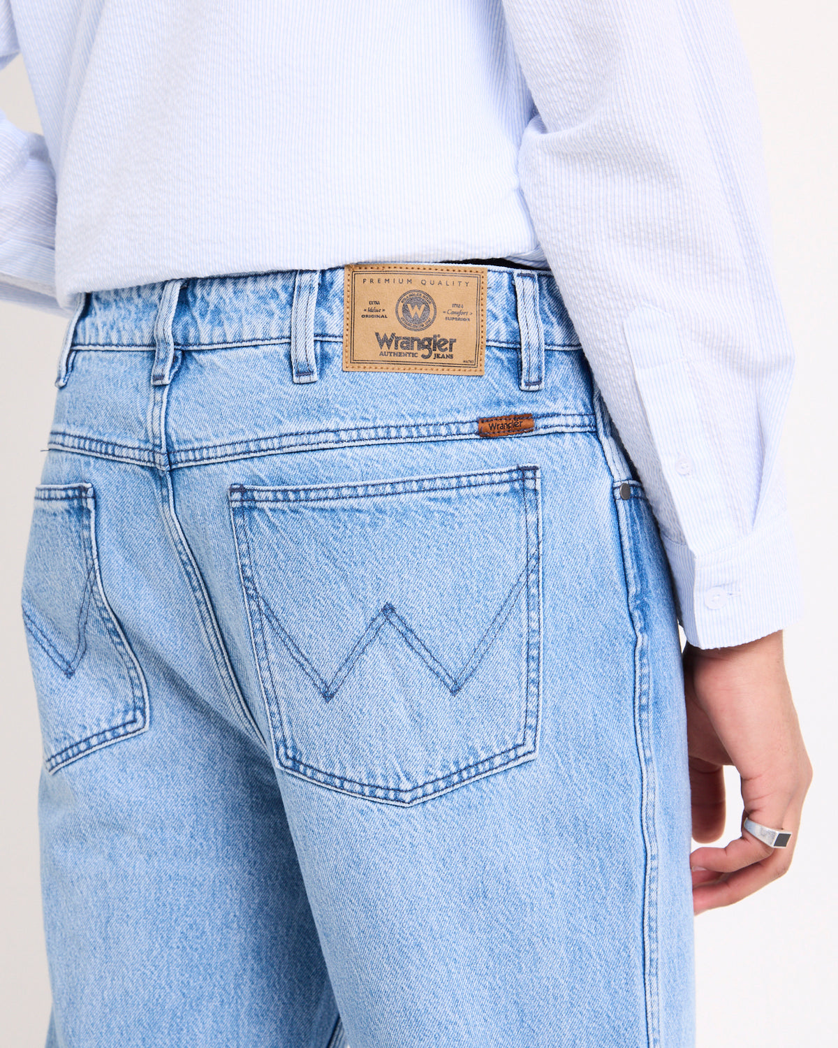Eazy Straight Denim Jeans HIGHLAND BLUE