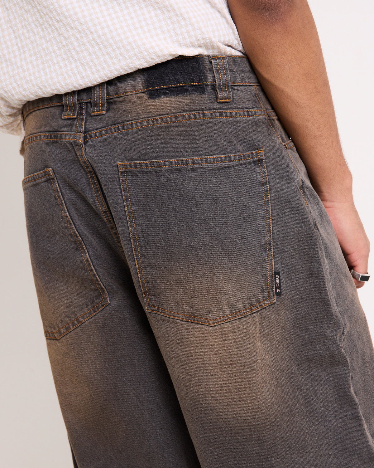 Society Baggy Denim Jeans GARAGE TINT