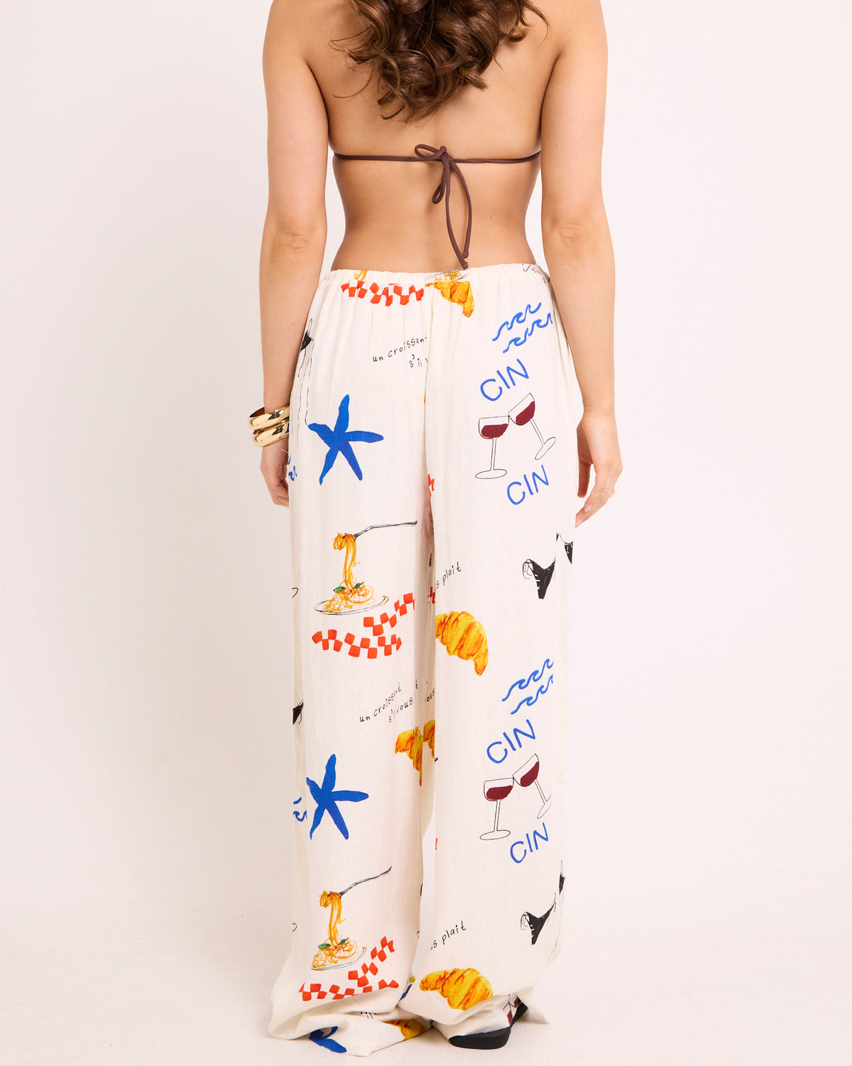 Escape Printed Pants PRINT