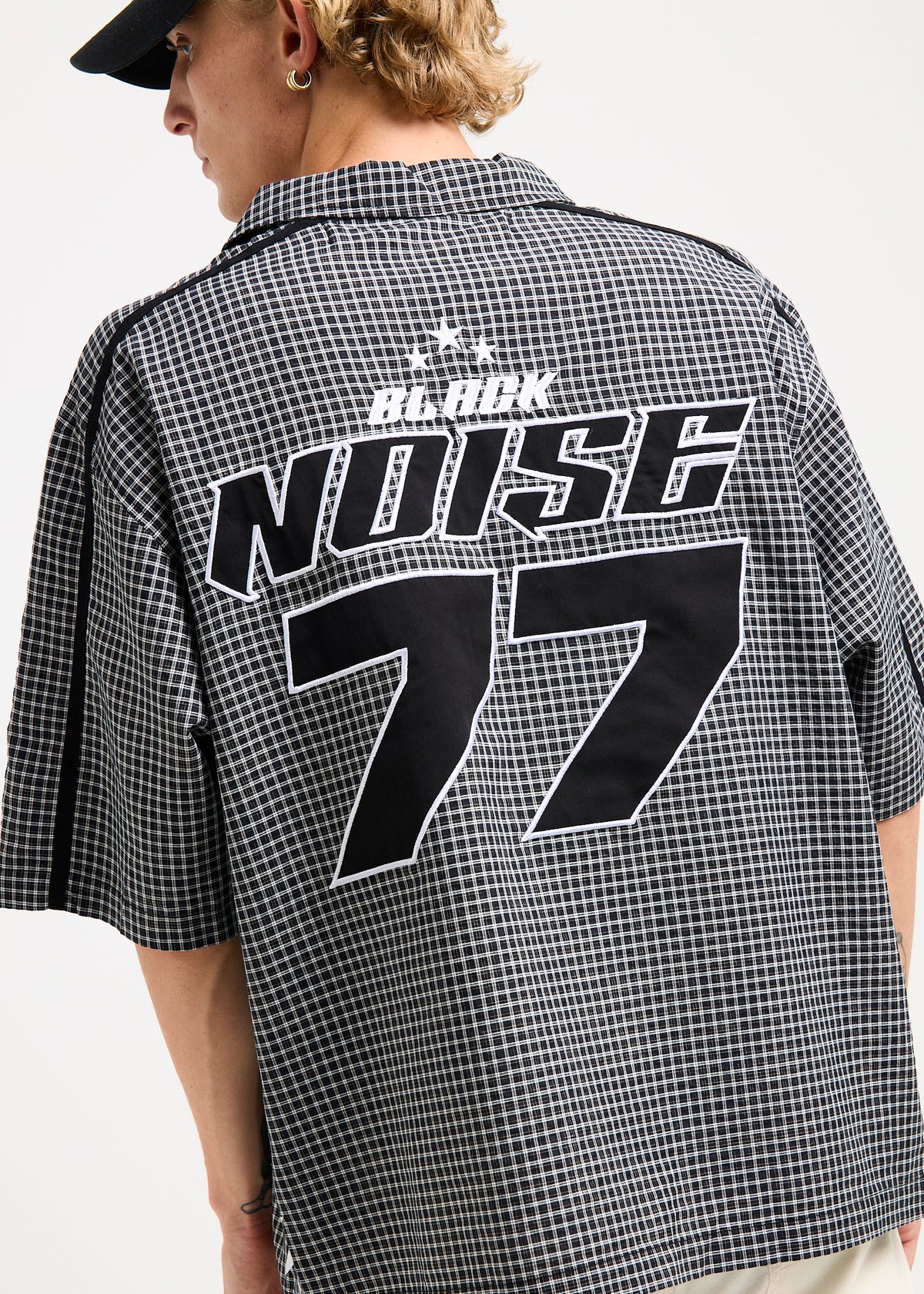 Noise Short Sleeve Shirt BLACK