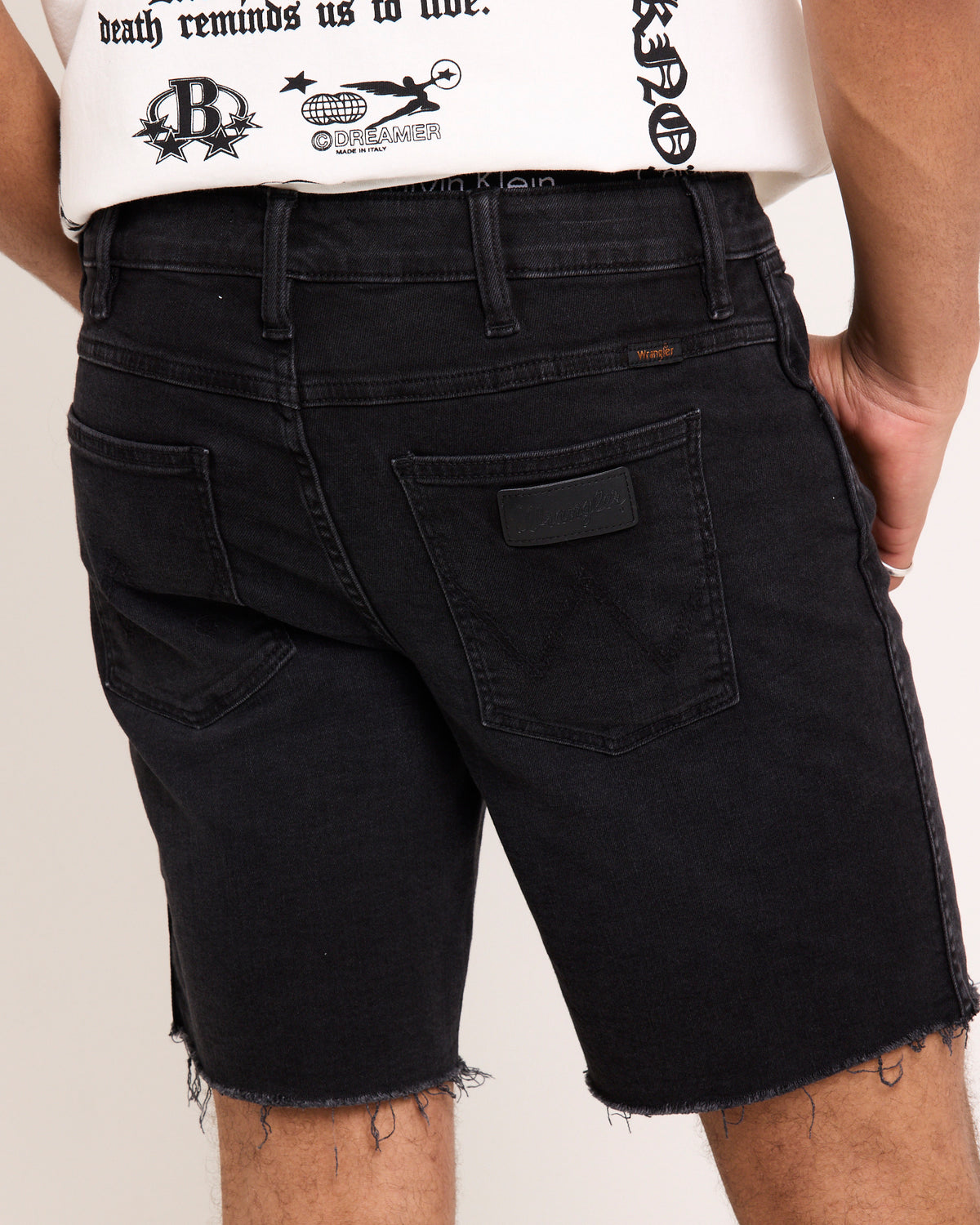 Smith Slim Denim Shorts SCORCHED BLACK