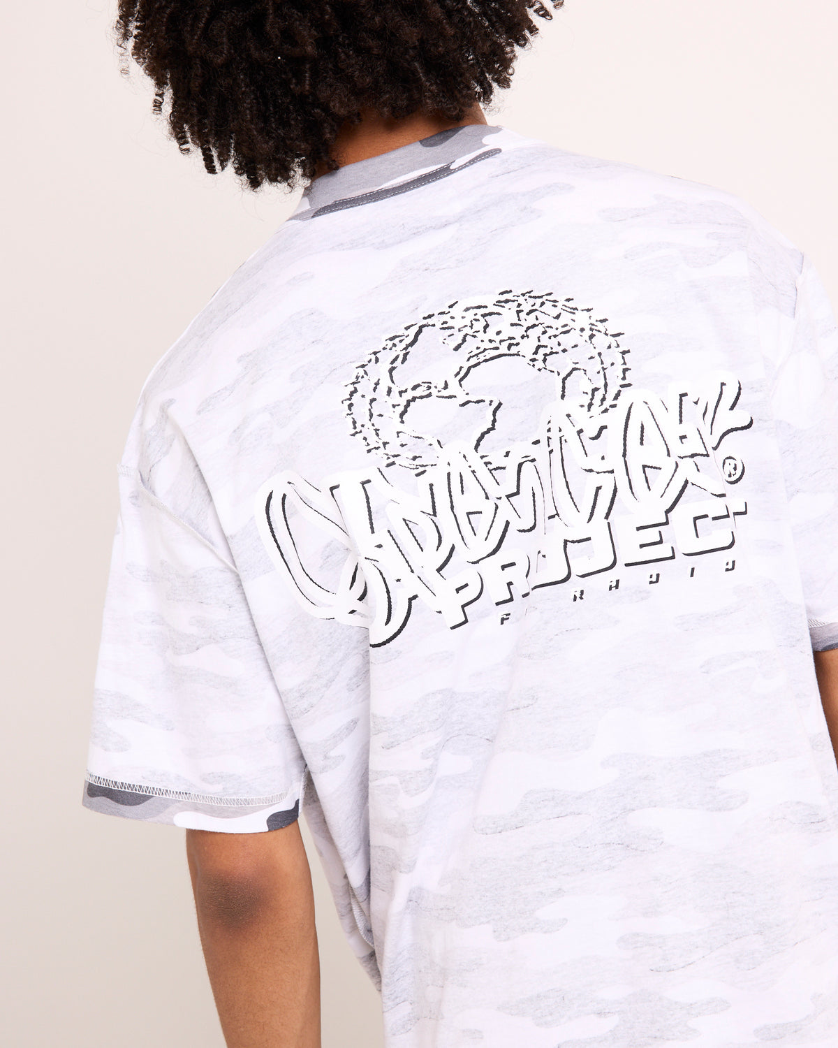 Radio Inside-Out T-Shirt SNOW CAMO