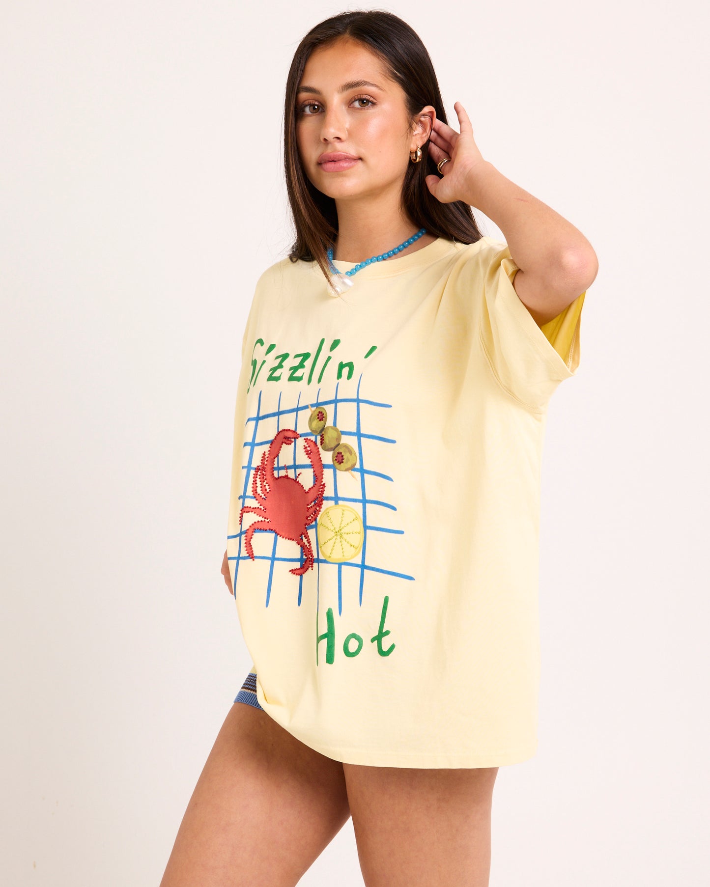 Sizzli'N Hot Oversized T-Shirt