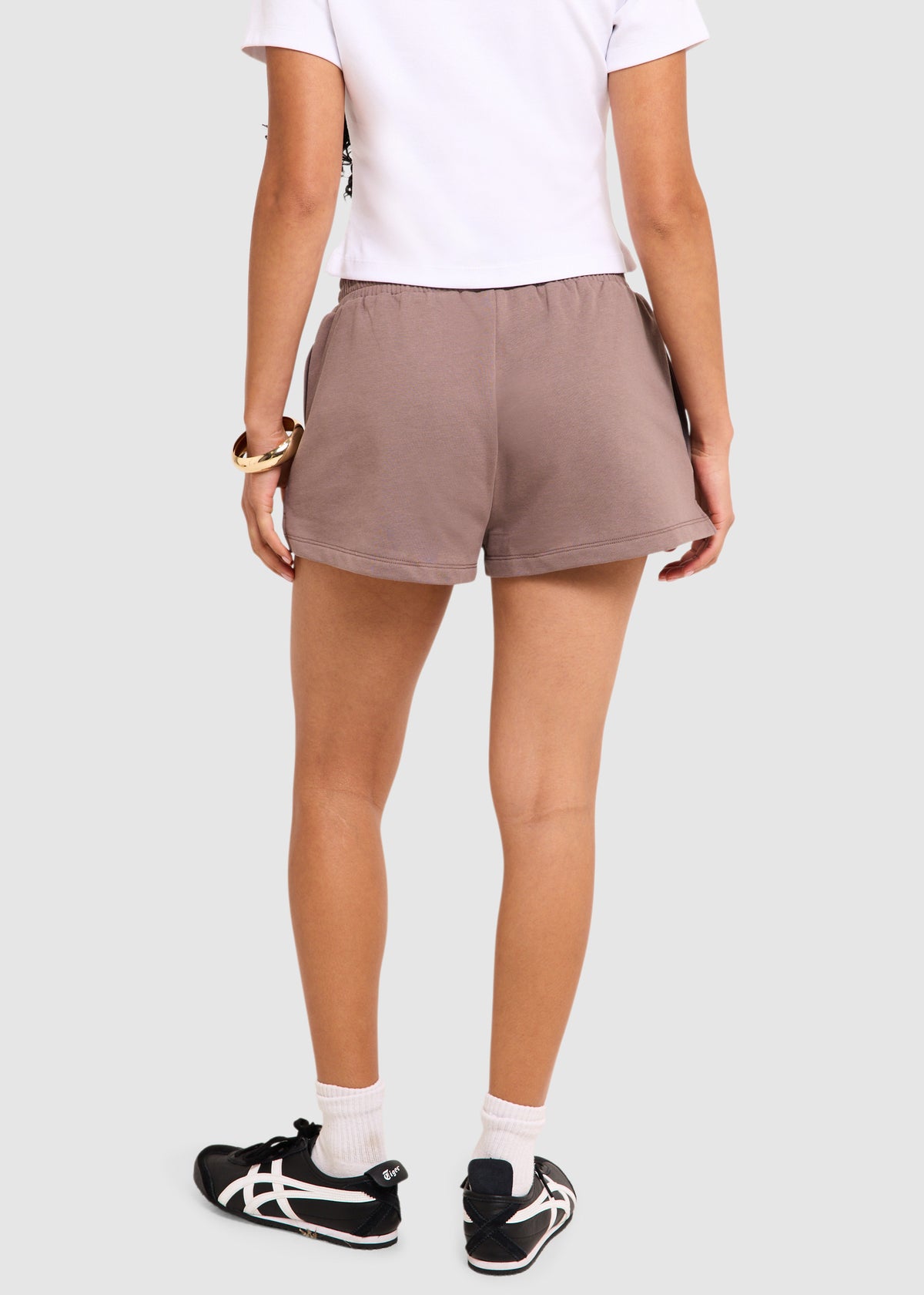Retreat Fleece Shorts BROWN