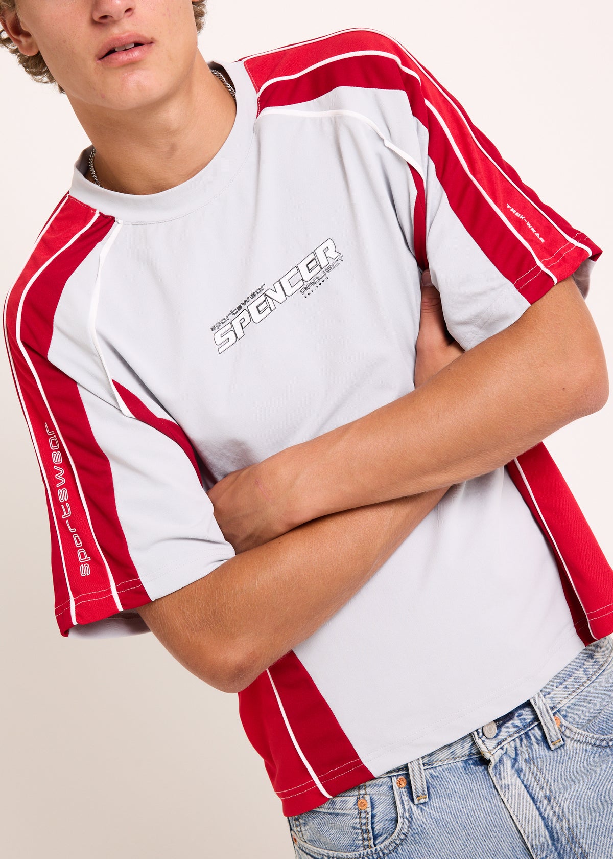 Sportswear Cropped T-Shirt RED