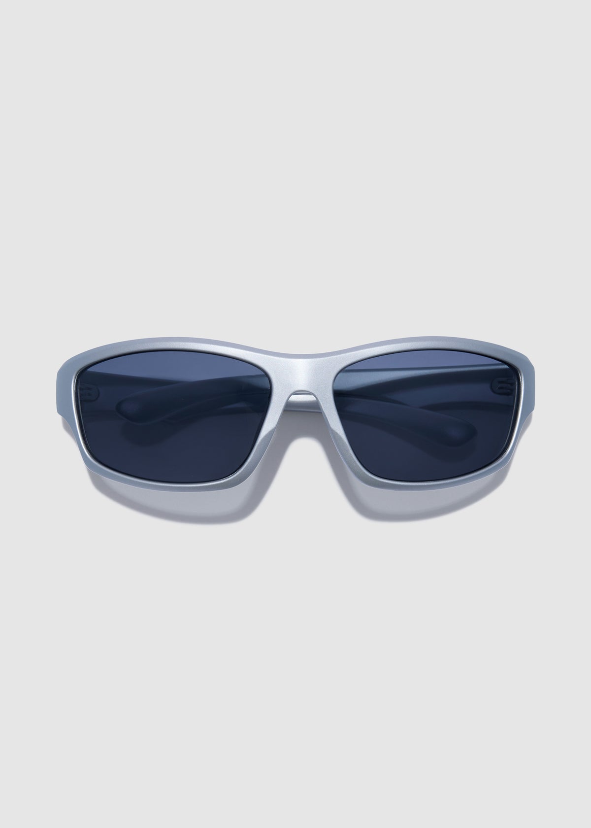 Dragster Sunglass MATTE BLACK / BLUE REFLECTIVE POLARISED