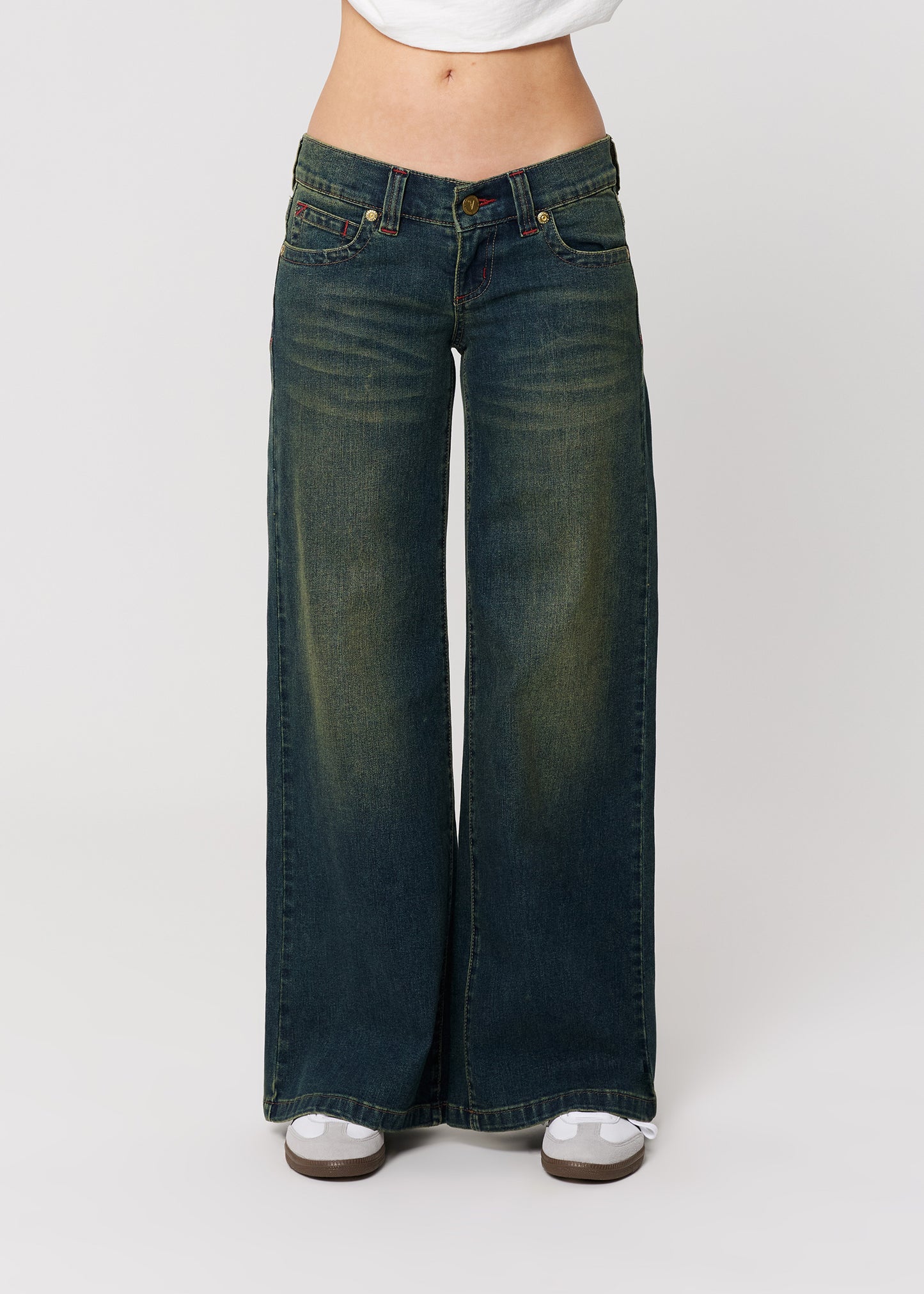 00 Super Low Wide Denim Jeans
