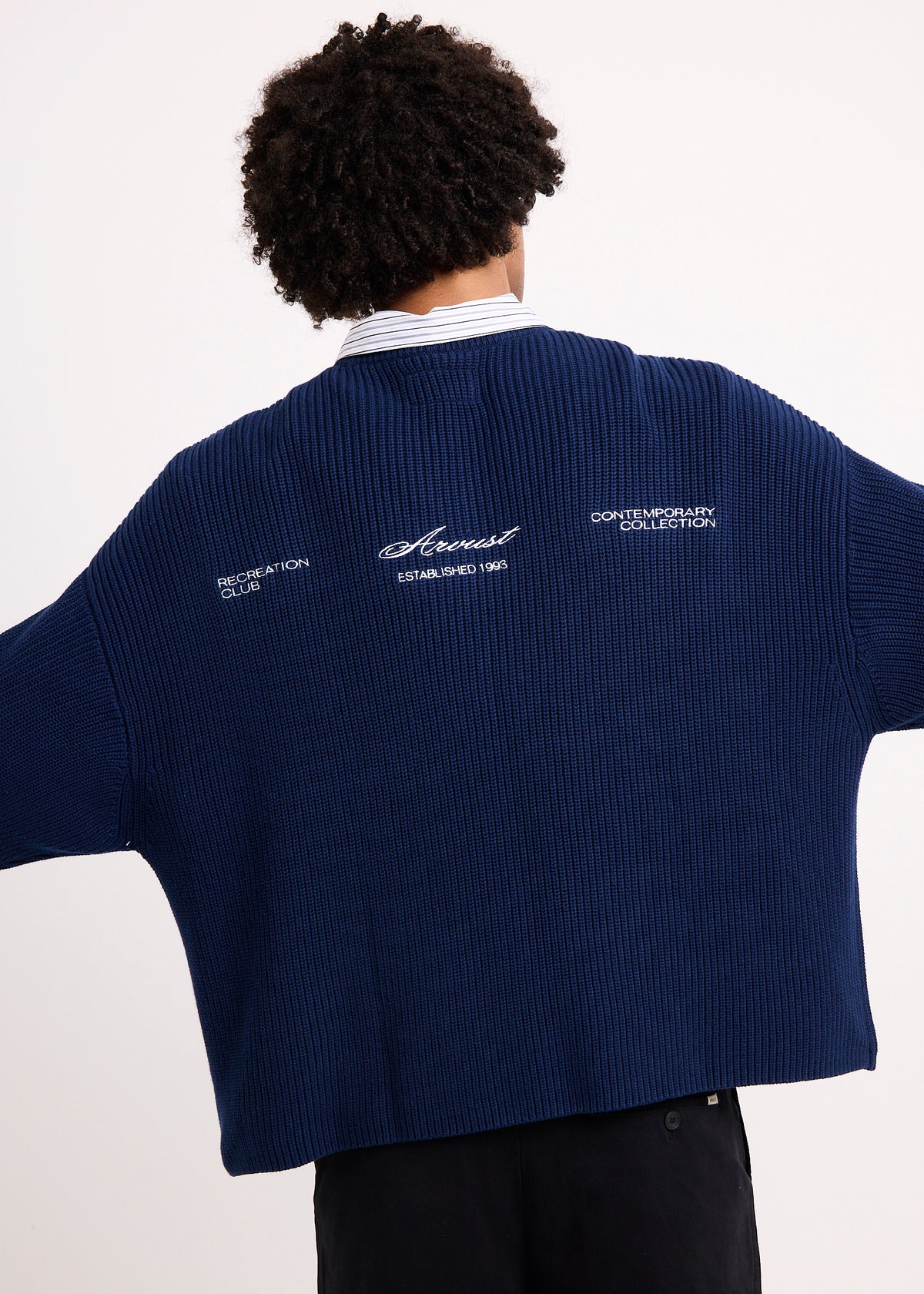 Sands Crew Knit Jumper NAVY