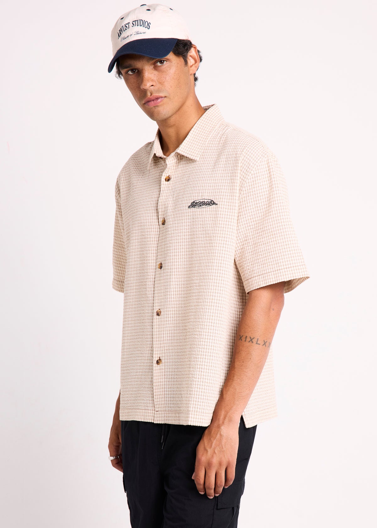 Hobart Short Sleeve Shirt TAN