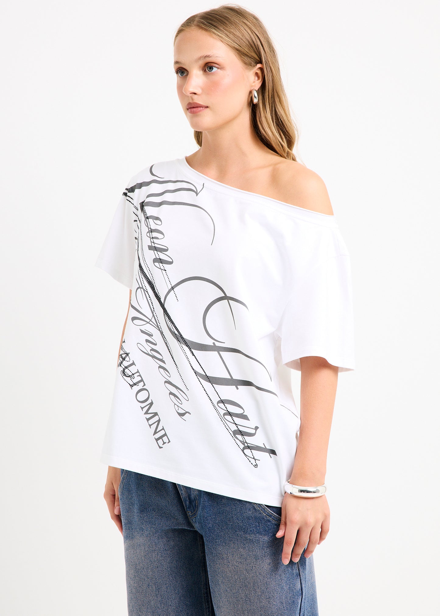 Sakura One Shoulder Top