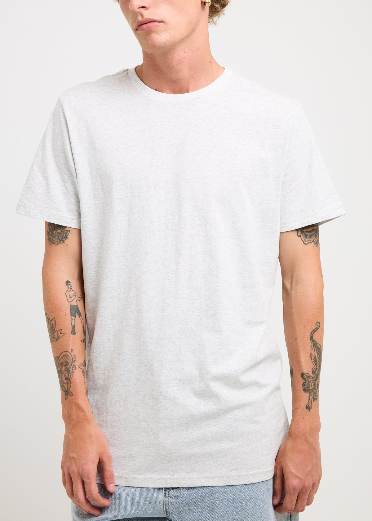 Crew Short Sleeve T-Shirt FROST MARL