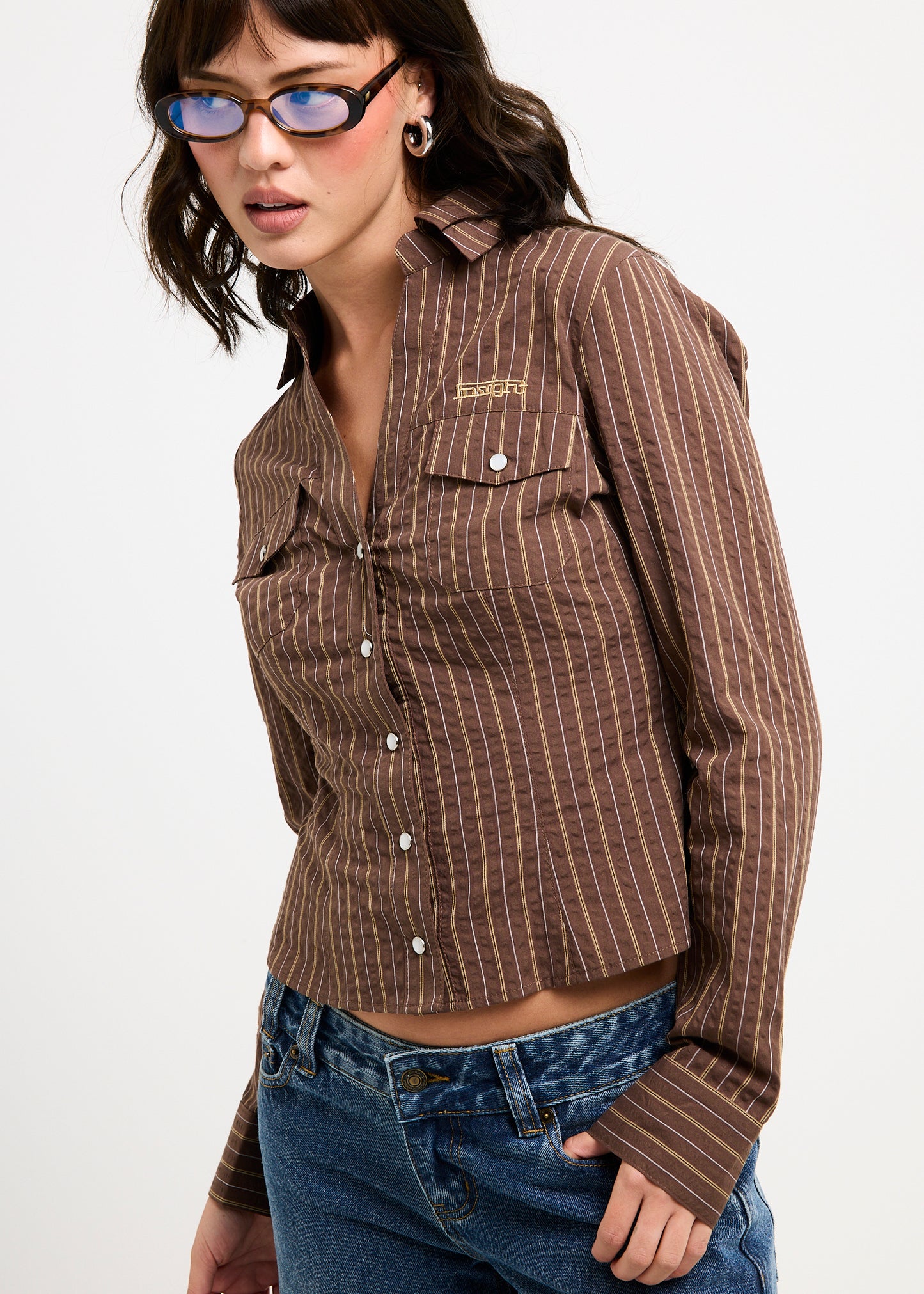 Brie Popper Long Sleeve Shirt