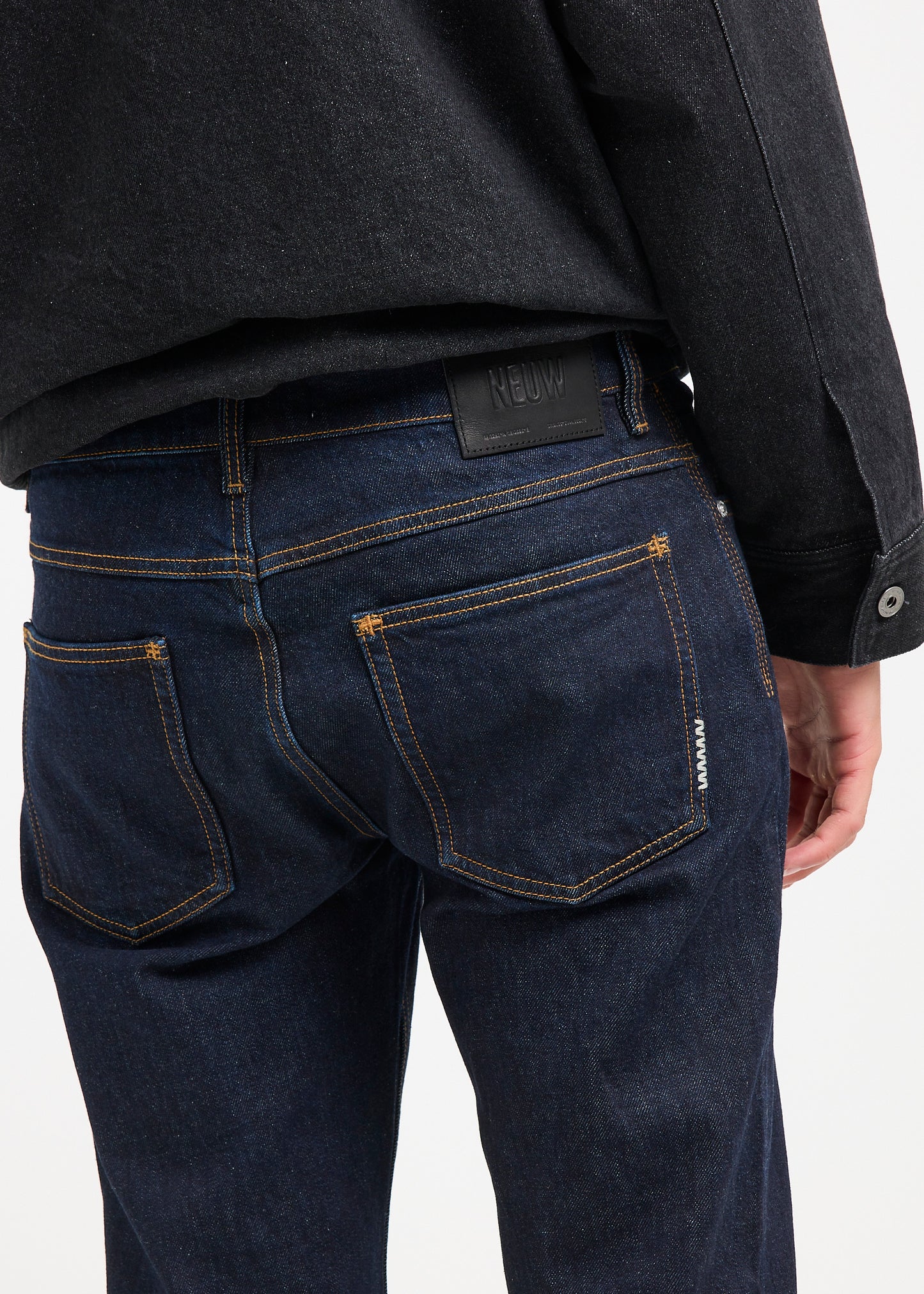 Lou Slim Denim Jeans Crudo