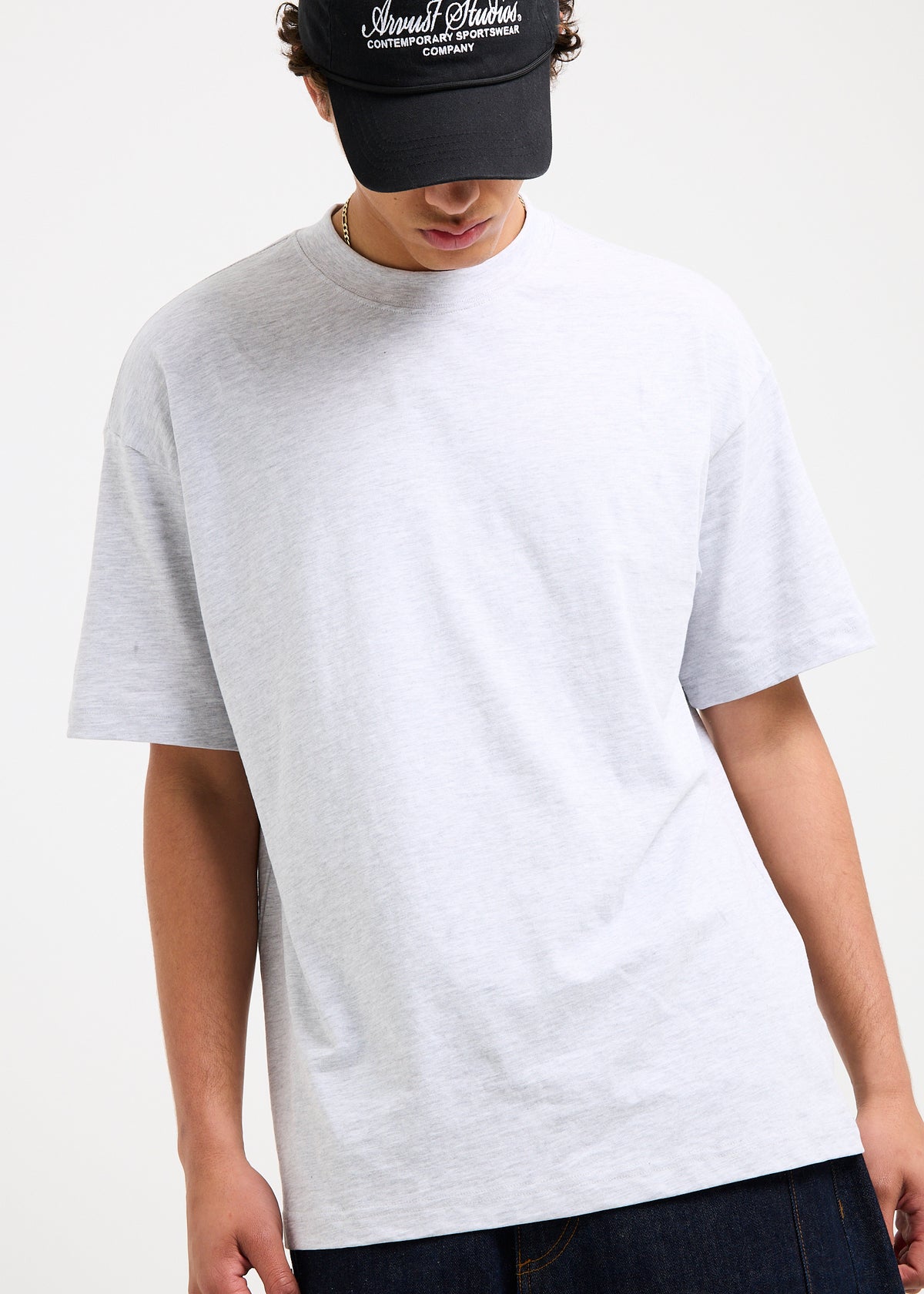 OG Skate Short Sleeve T-Shirt GREY MARL