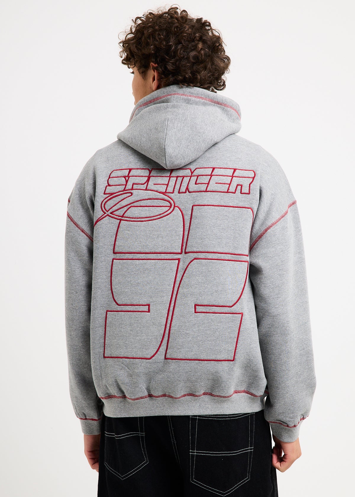Highway Hoodie GREY MARL