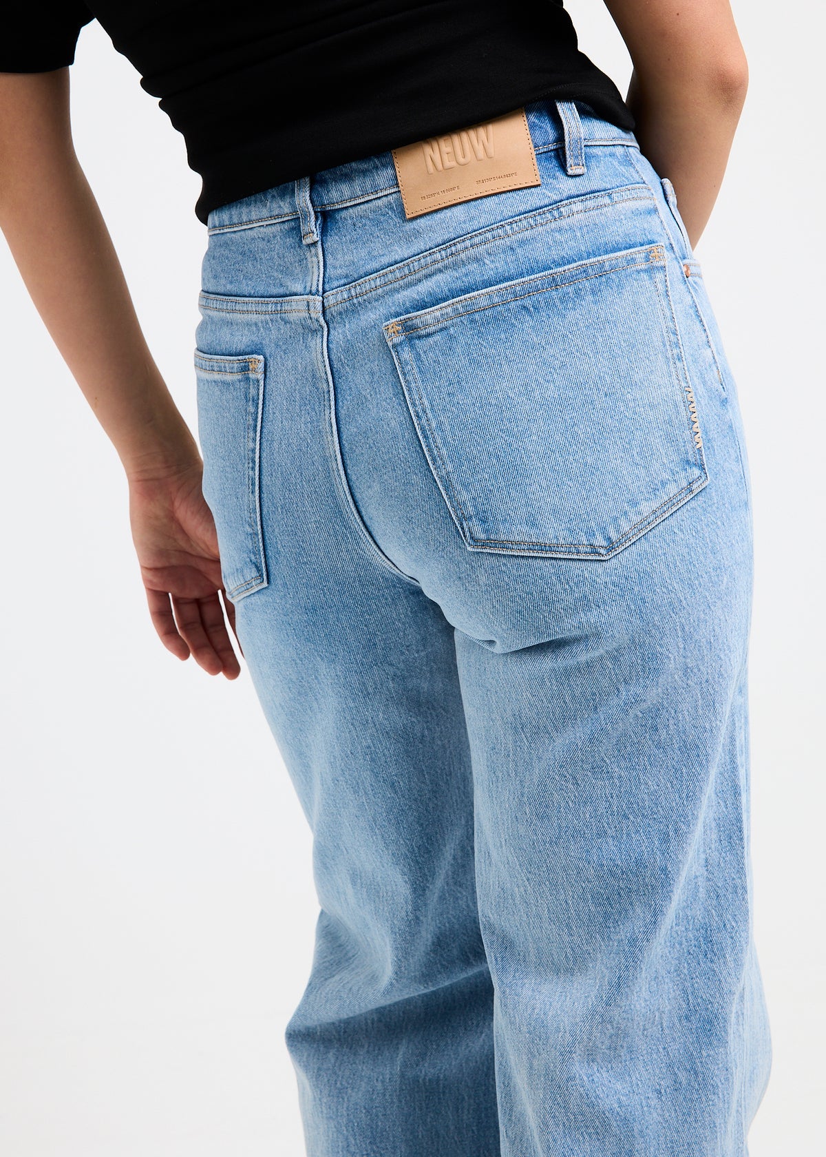 Eva Wide Denim Jeans MILANO
