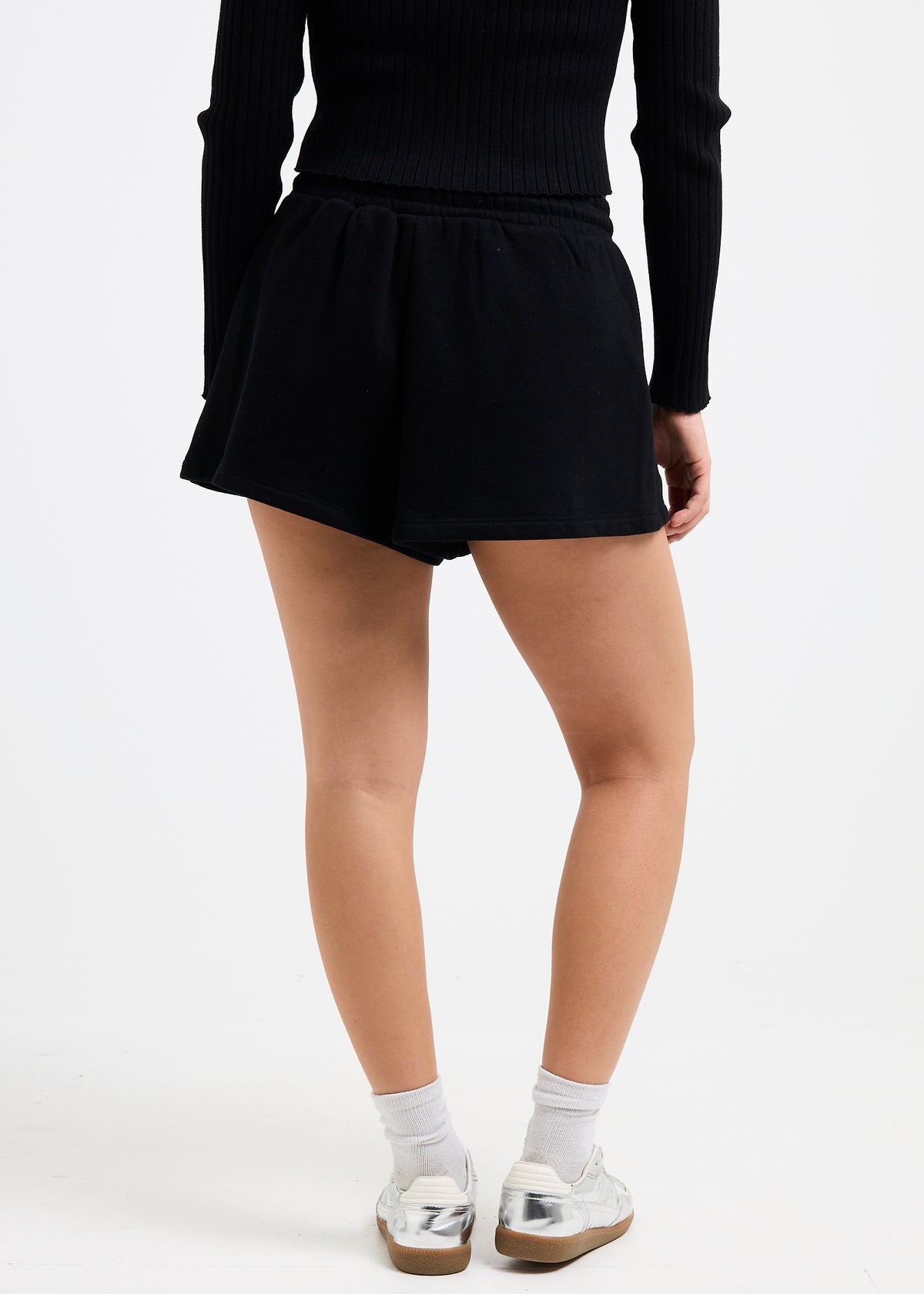 Subtitled Club Fleece Shorts BLACK