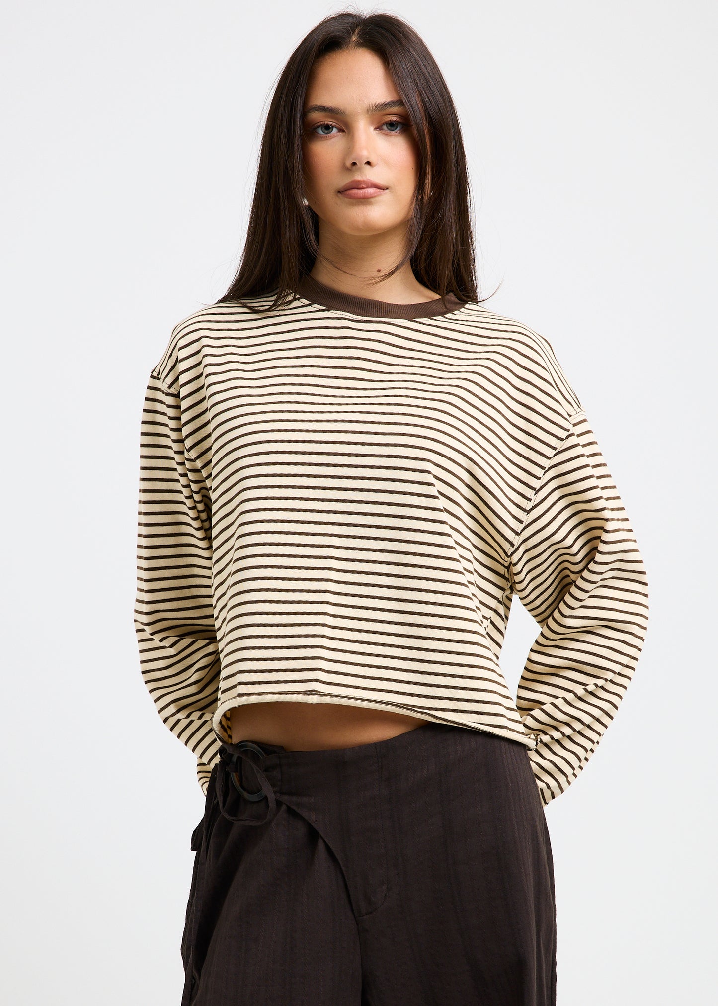 Long Sleeve Stripe Top
