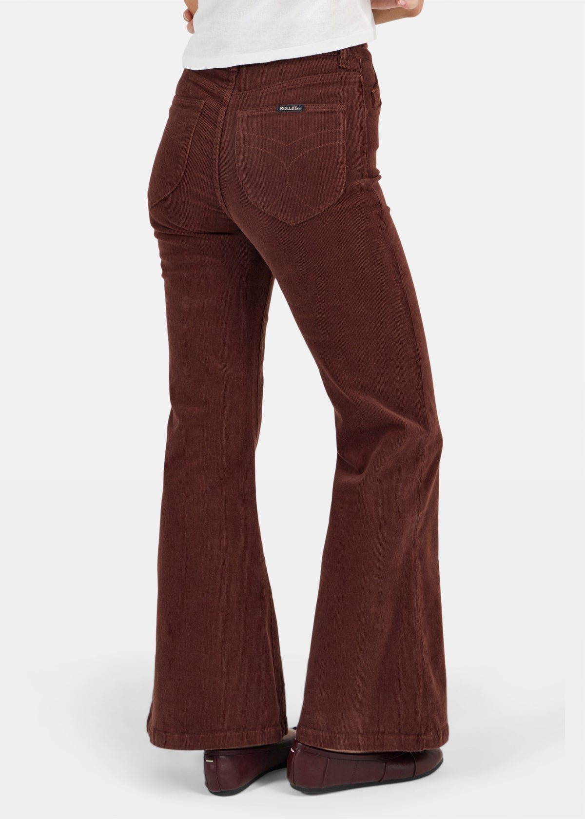 Eastcoast Flare Jeans Cognac Cord COGNAC