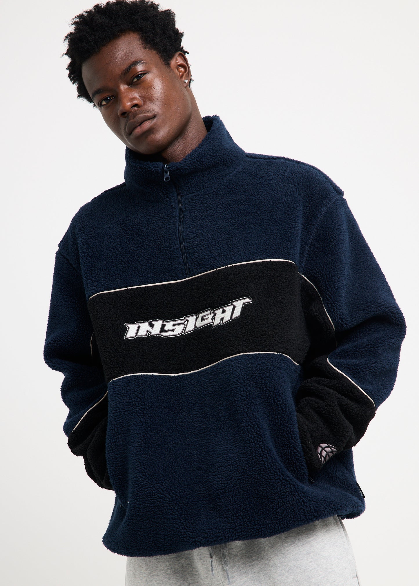 Era Quarter Zip Sherpa Pullover Jumper