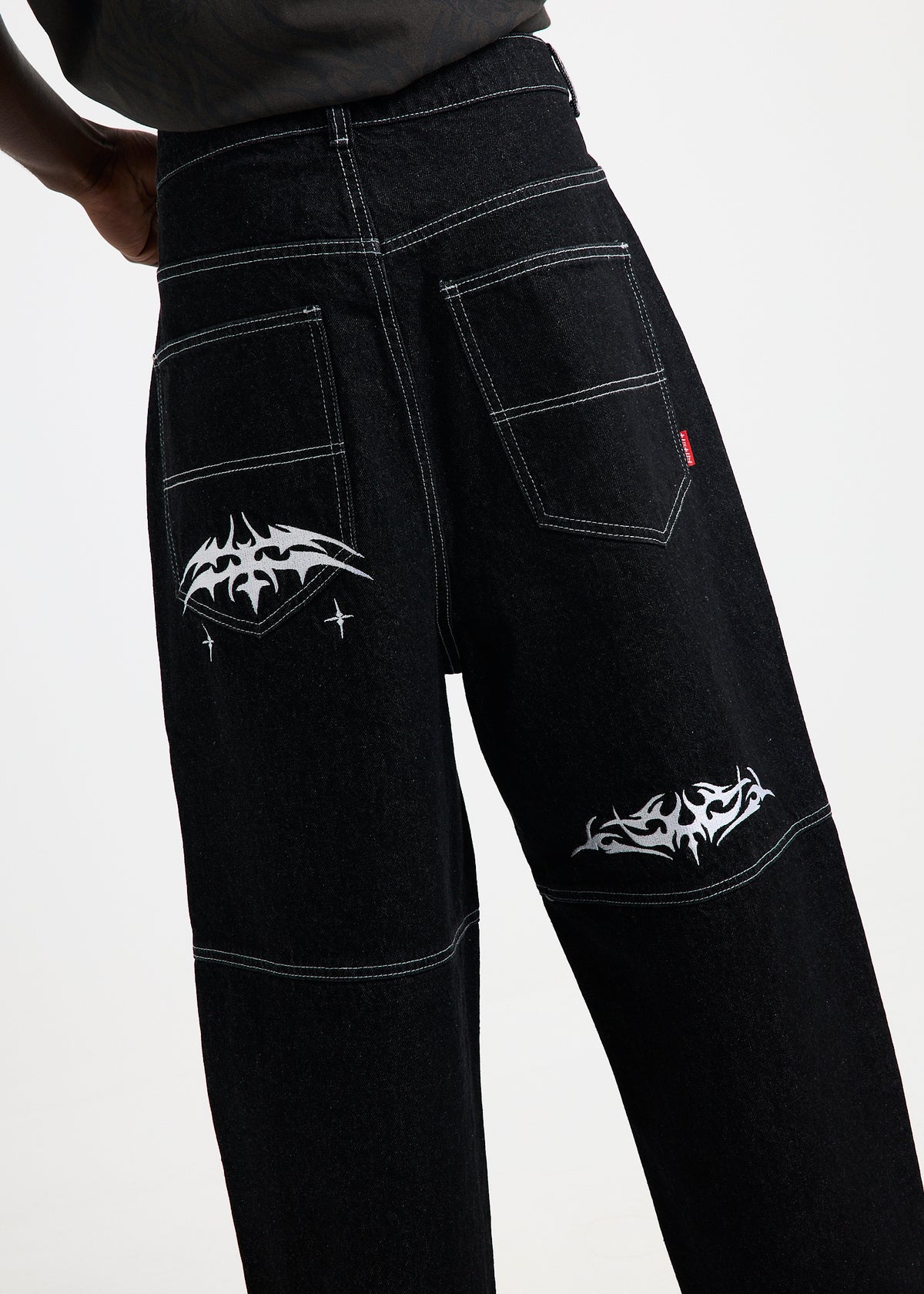 Being Baggy Denim Jeans TECHNO BLACK