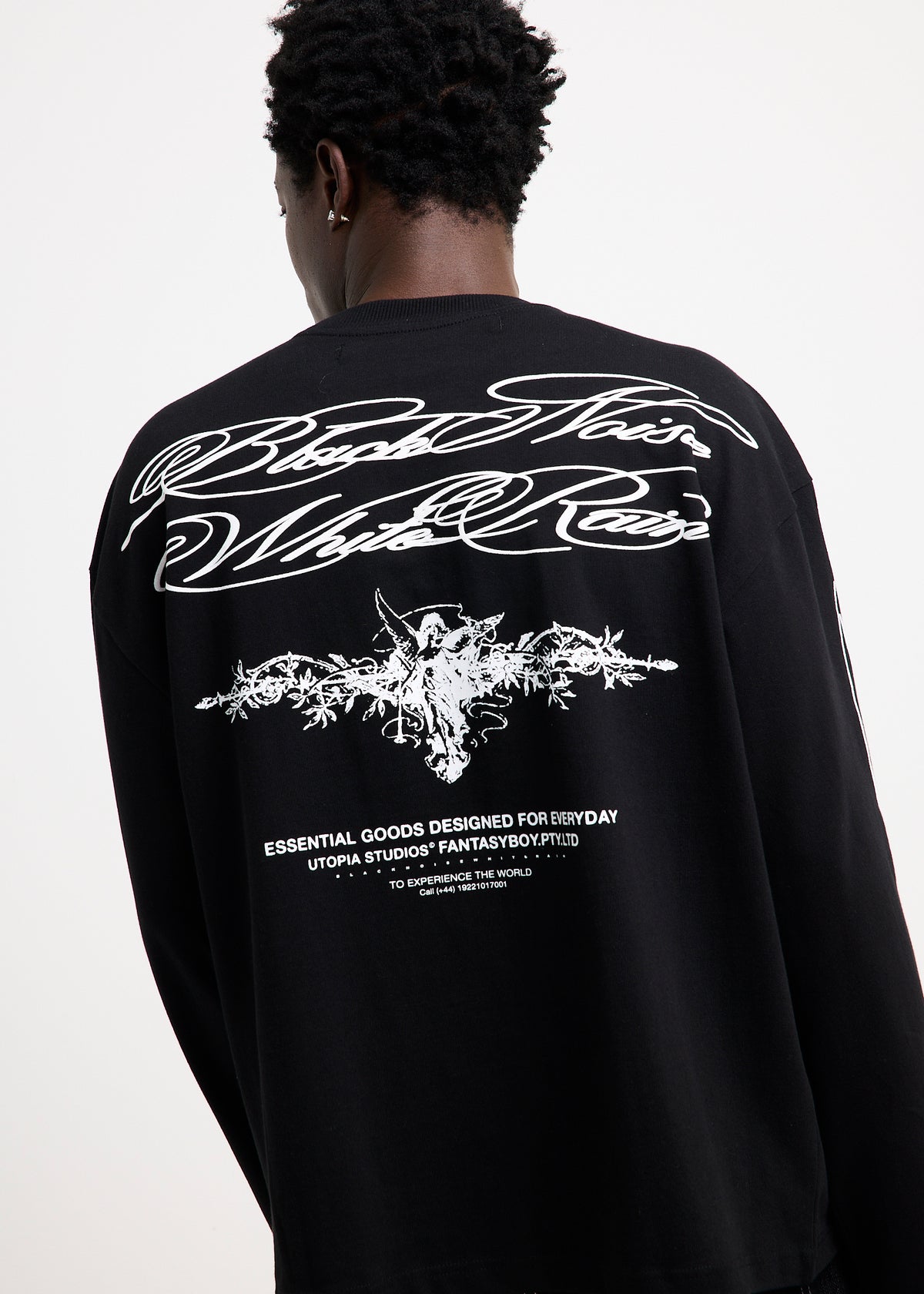 Control Long Sleeve Tee BLACK