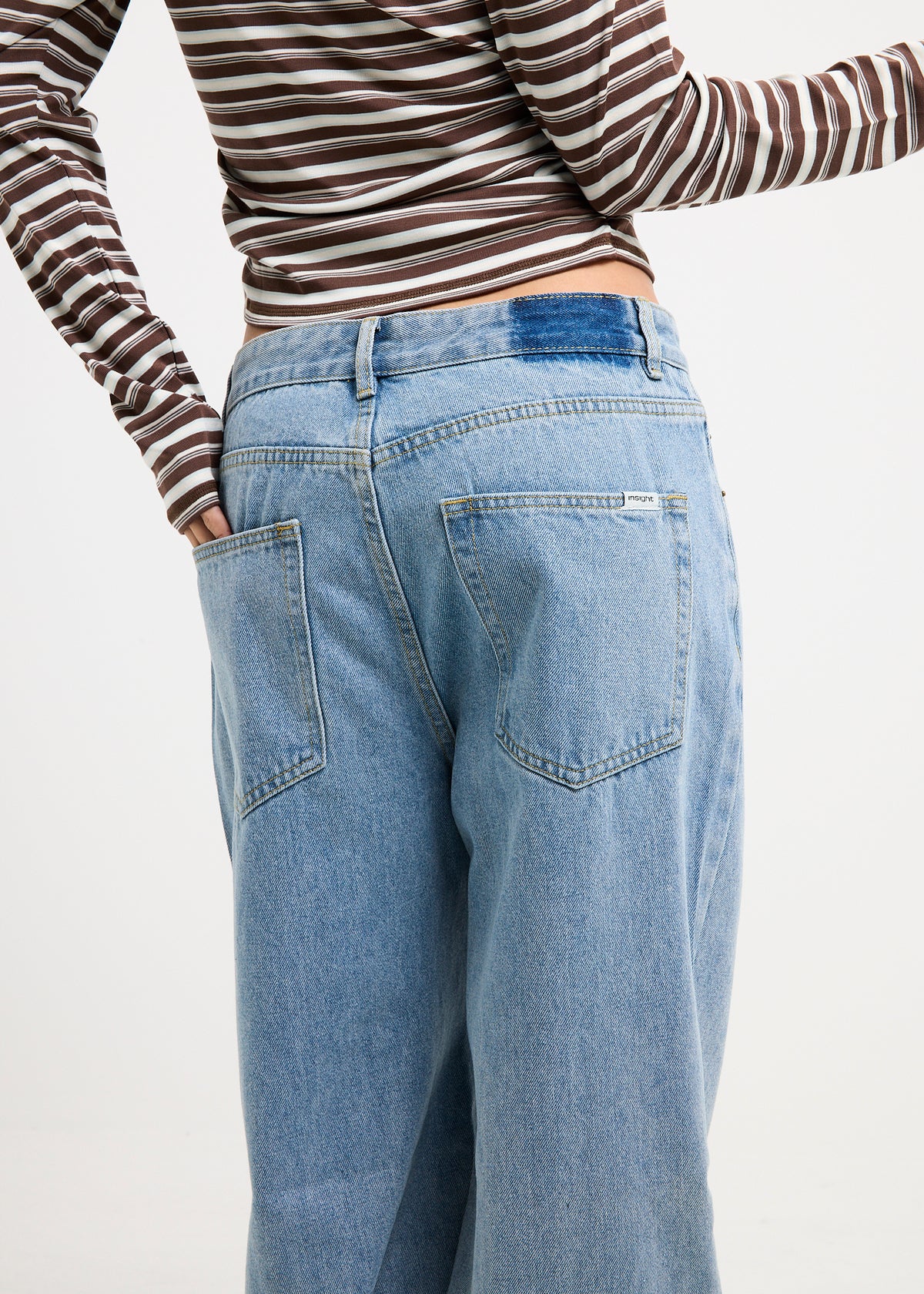 Bobby Baggy Dad Denim Jeans ISLAND BLUE