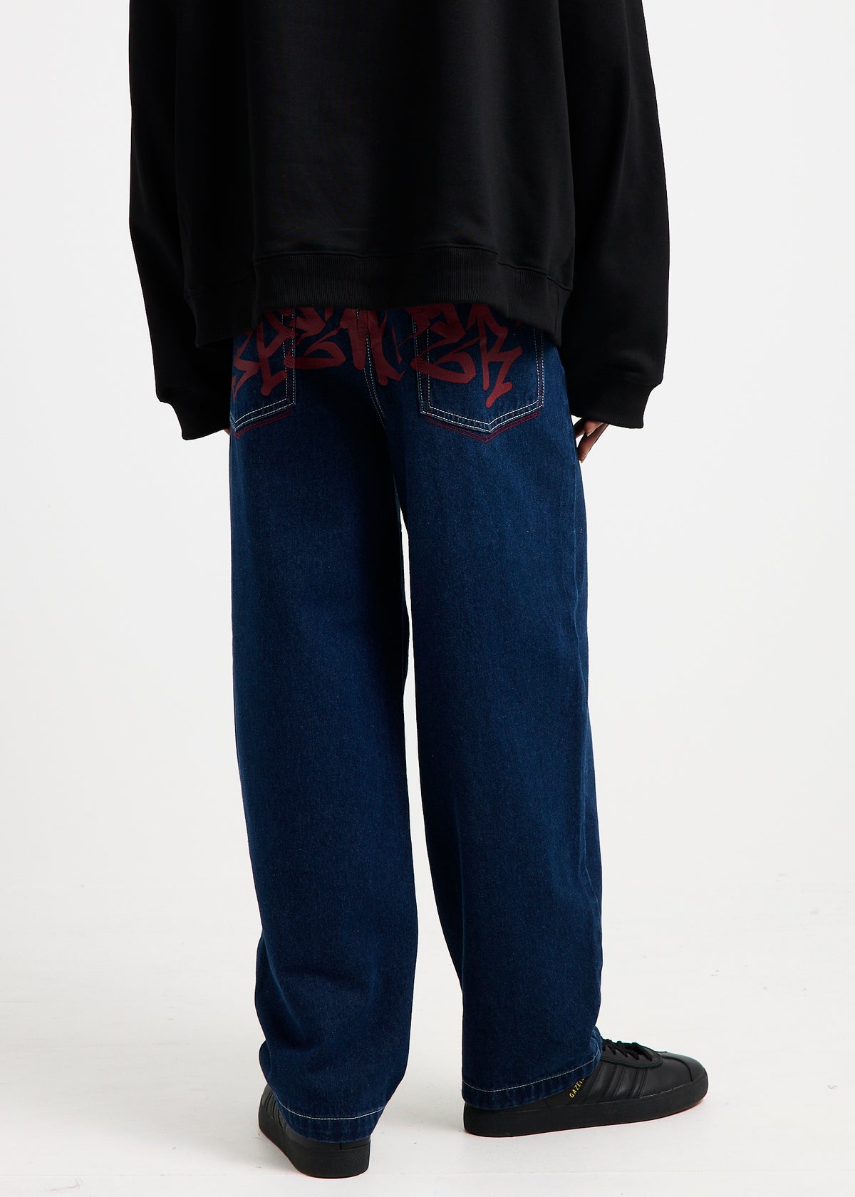 Sonic Baggy Denim Jeans INDIGO