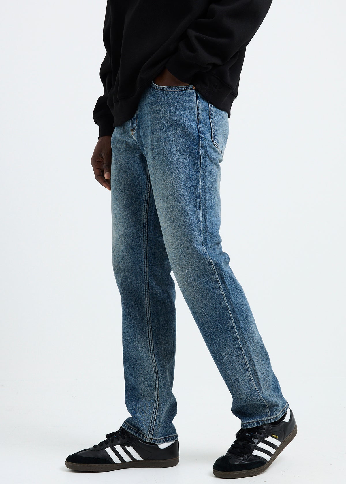 Bronco Denim Jeans DARK VINTAGE INDIGO