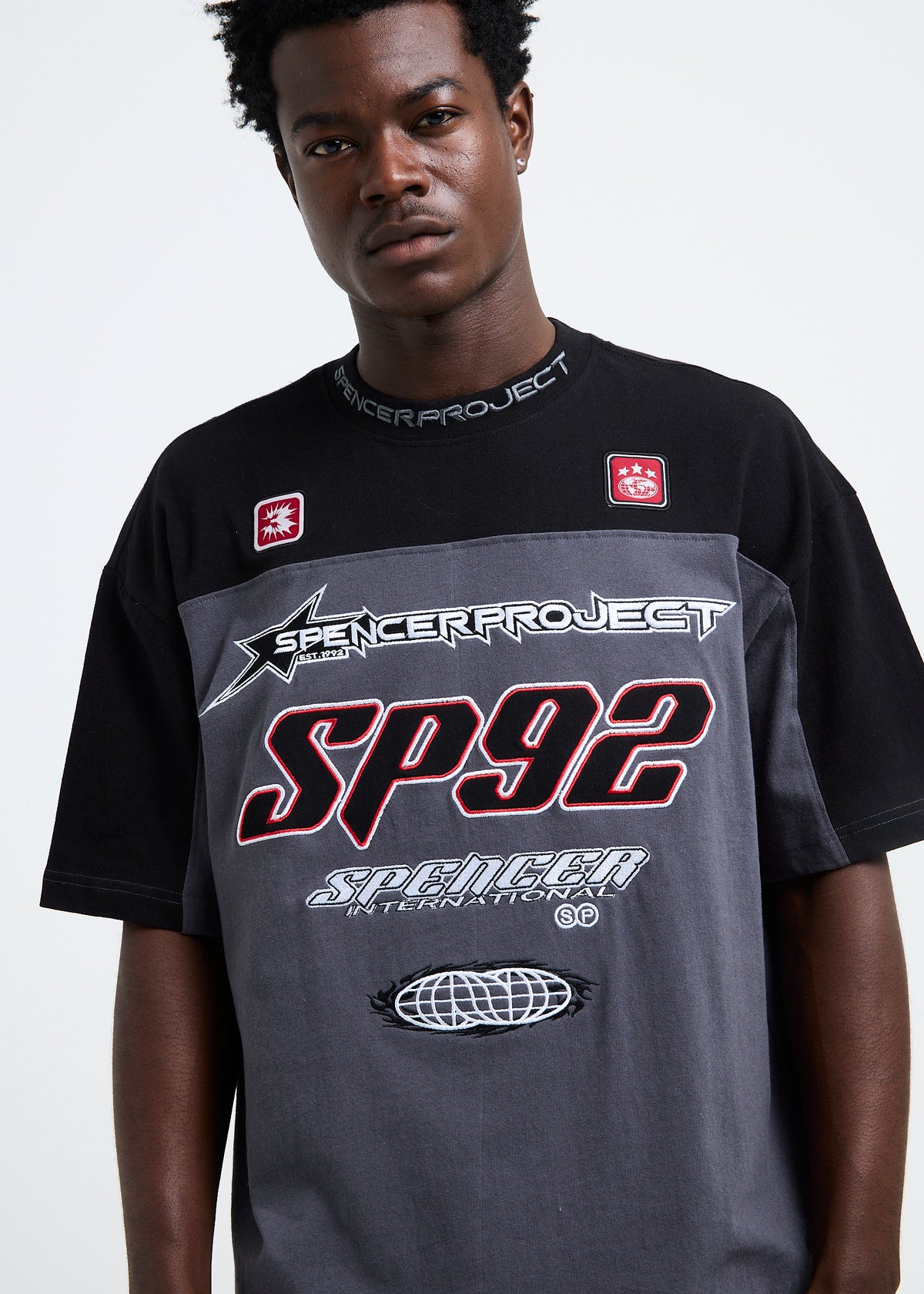 HDMI T-Shirt GREY/BLACK