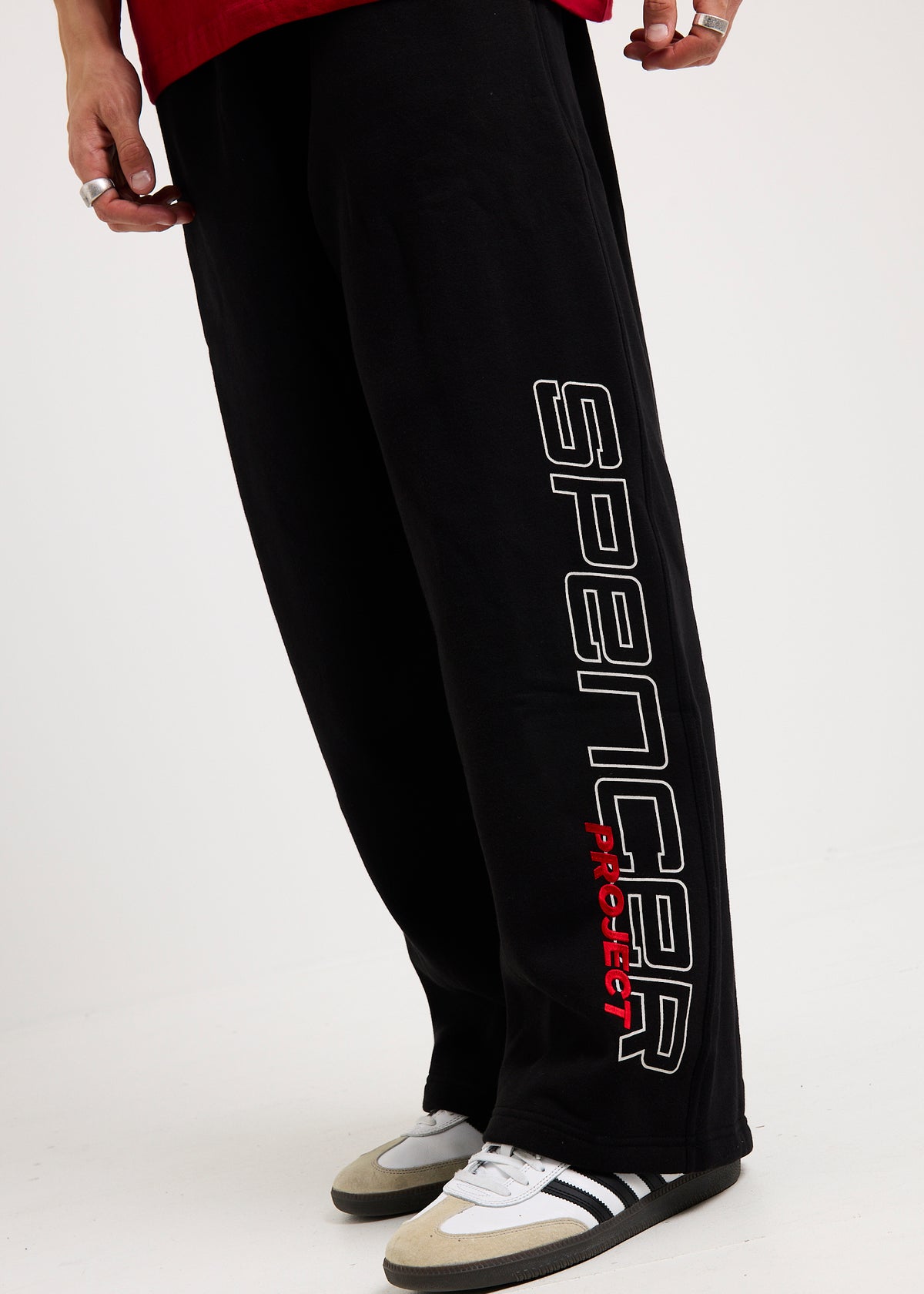 Sector Baggy Trackie BLACK