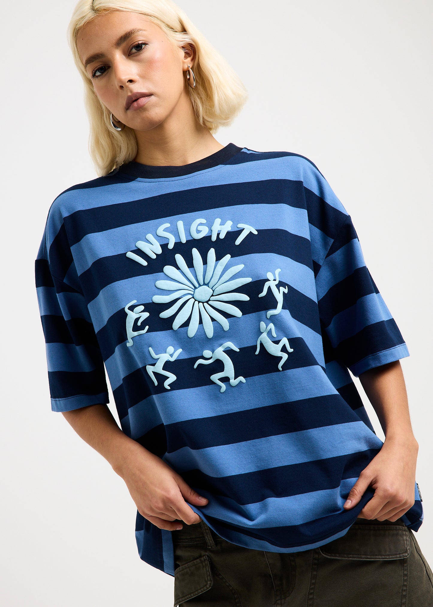 Cameron Oversized Stripe Tee