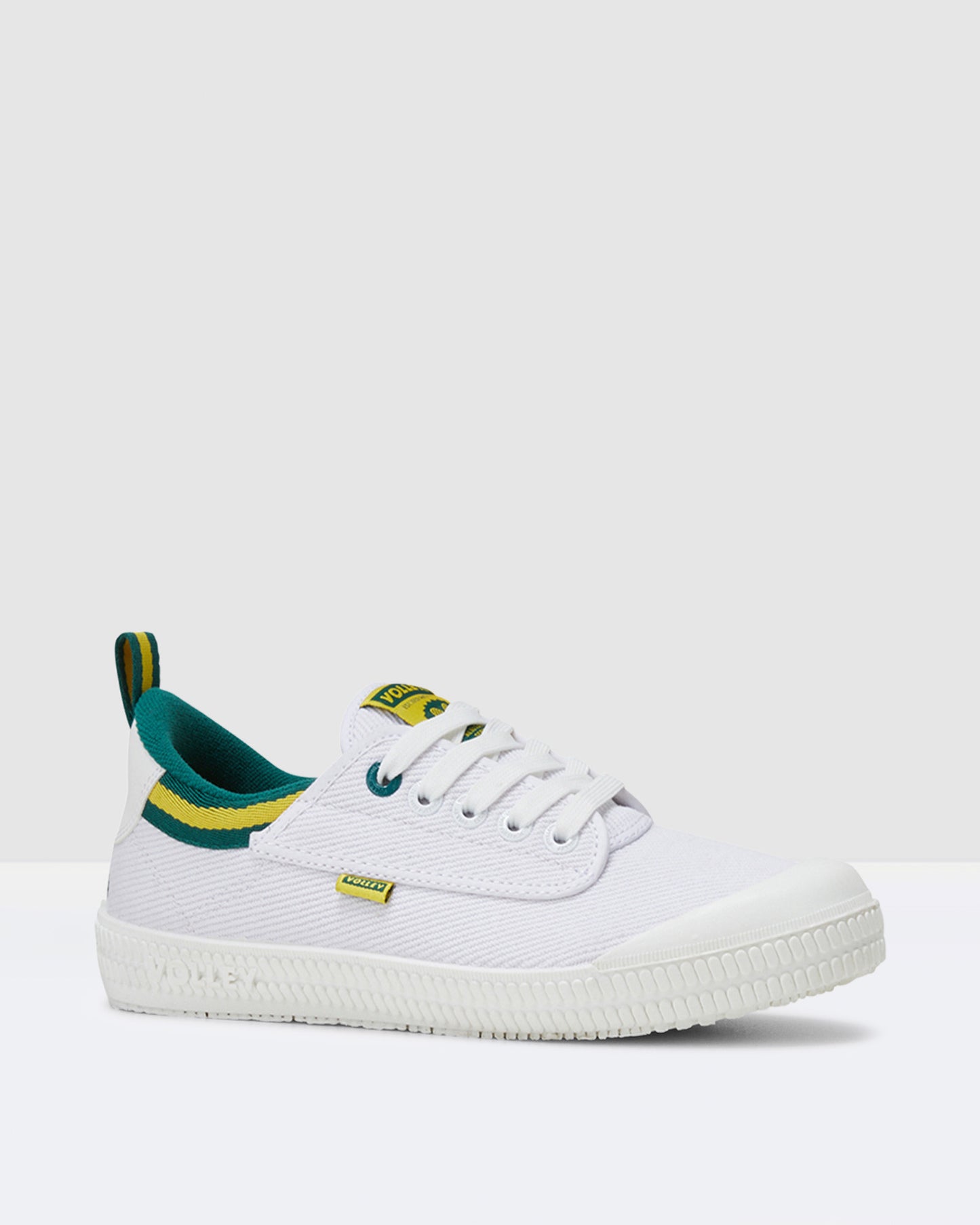 Heritage Low Sneakers White/Green/Gold