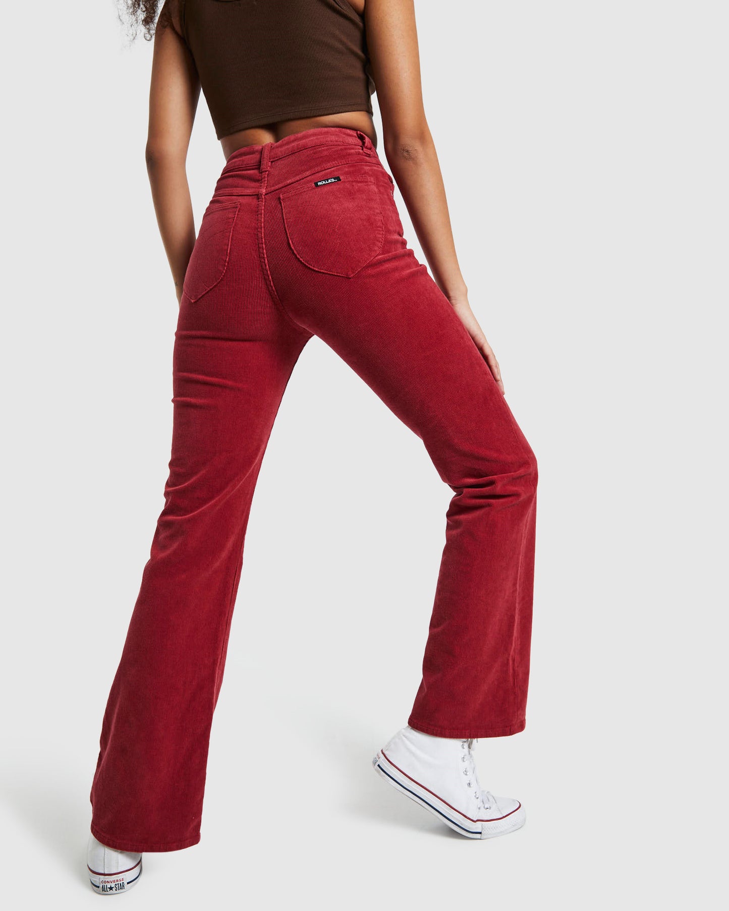 Dusters Bootcut Jeans Ruby Cord Red