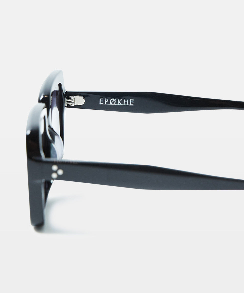 Lou Sunglasses Polished Black