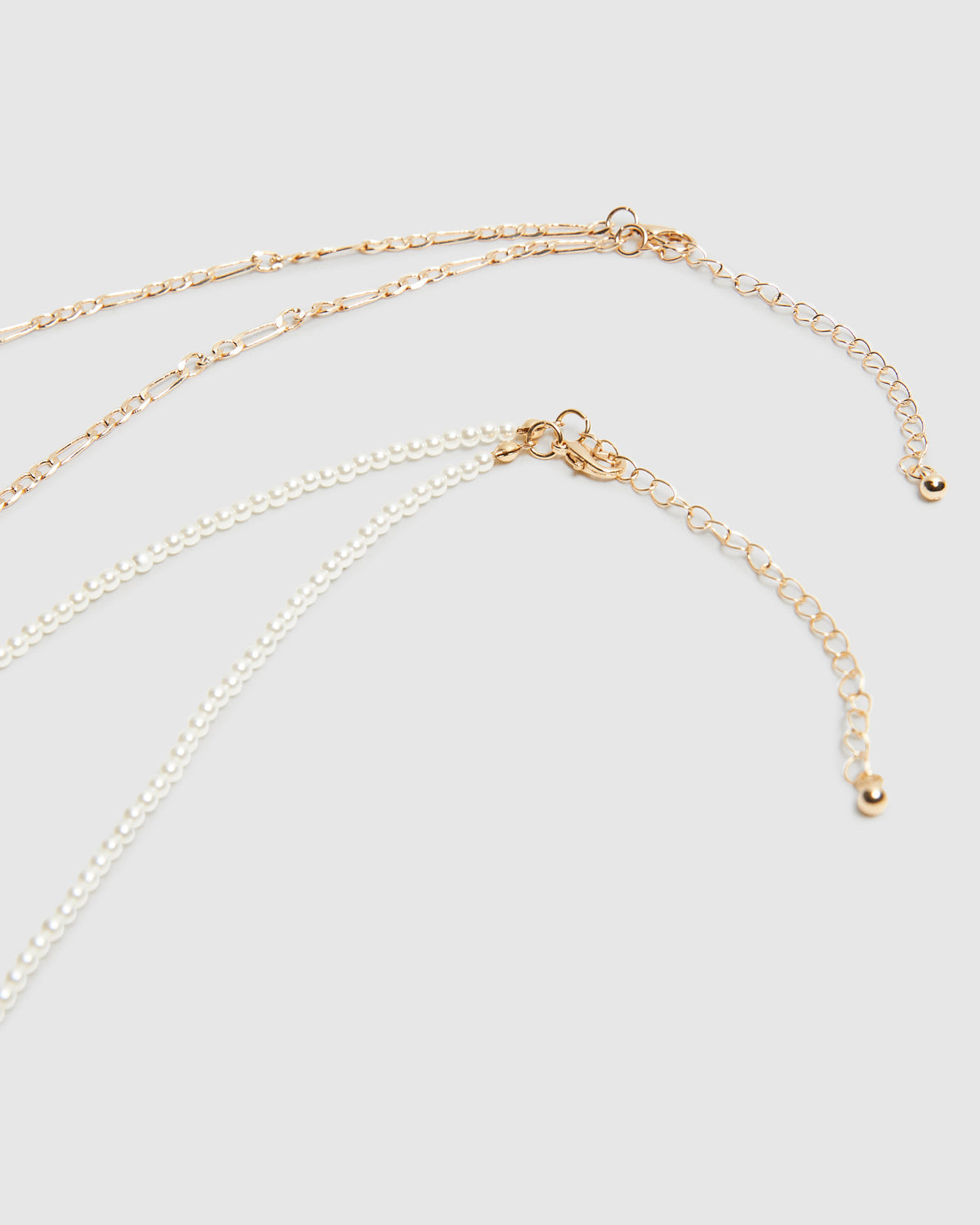 Pearl & Necklace 2 Pack GOLD