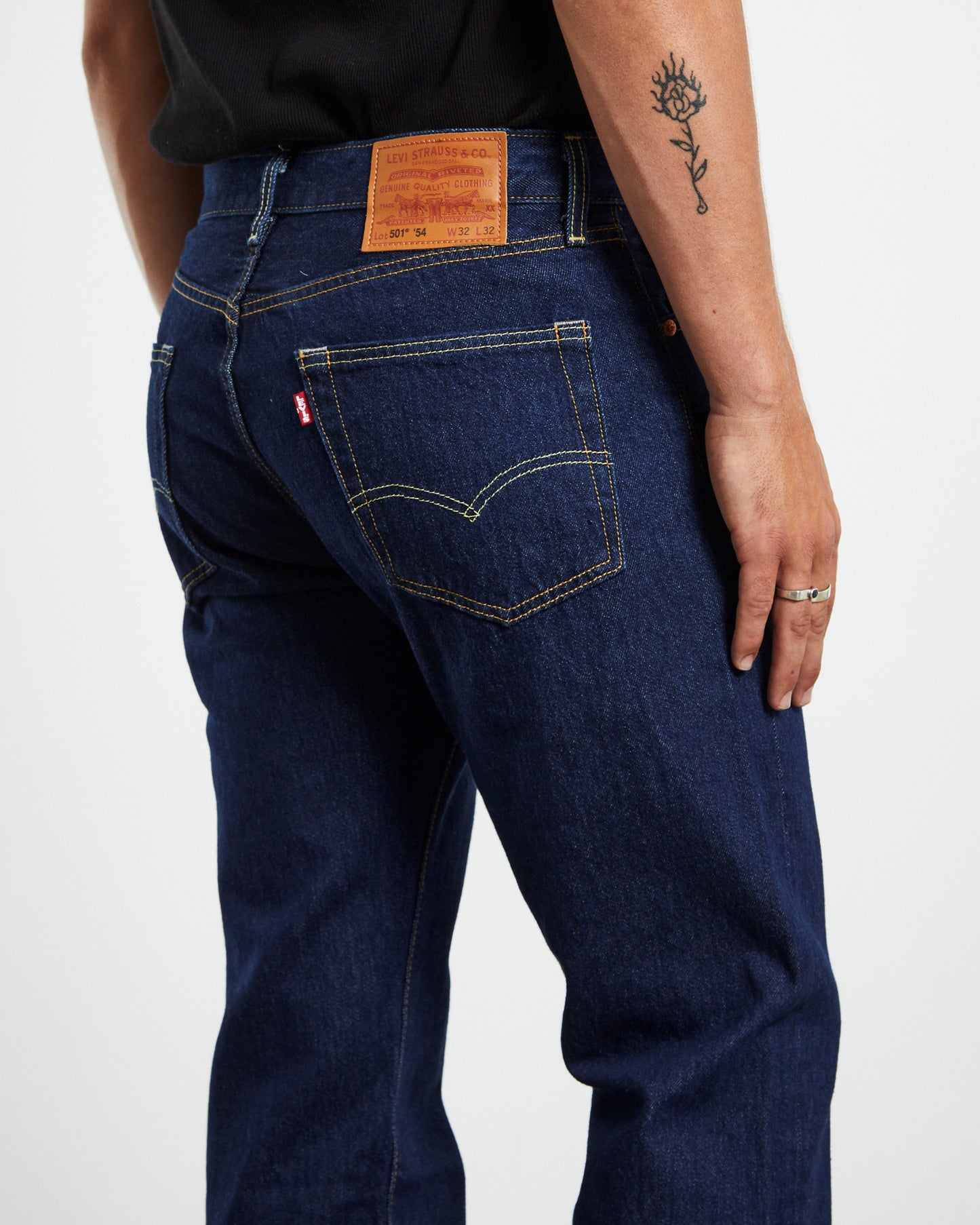 501 Original 1954 Denim Jeans Rinse