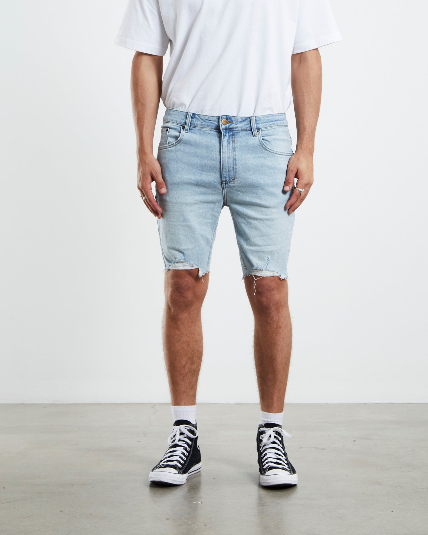 Pistol Denim Shorts Break