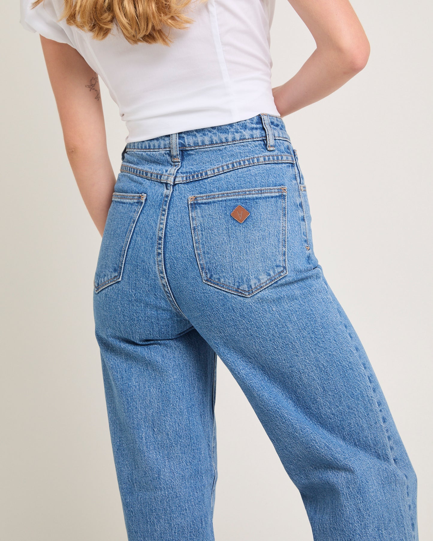 94 High & Wide Denim Jeans Debbie