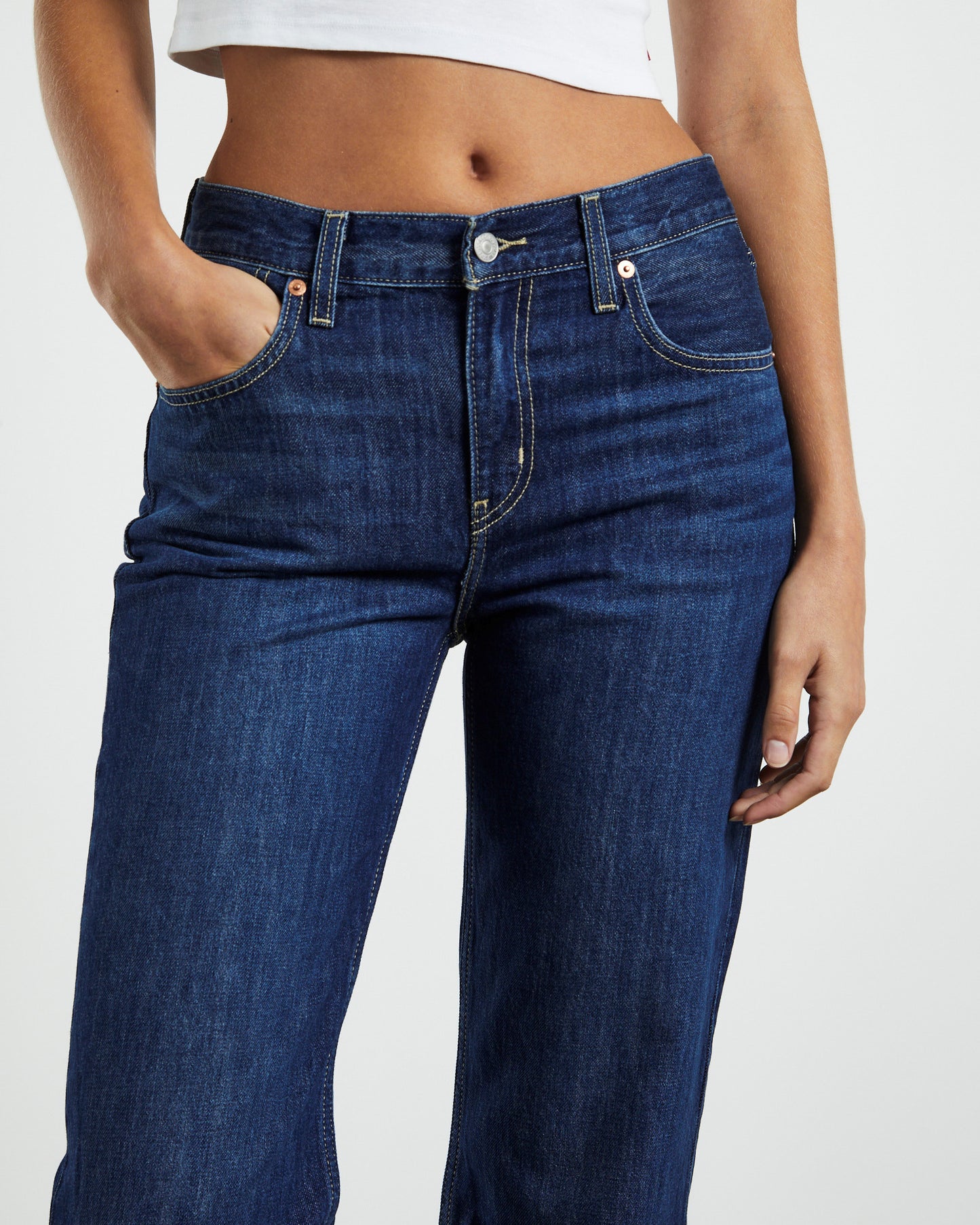 Low Pro Jeans Low Maintenance Blue
