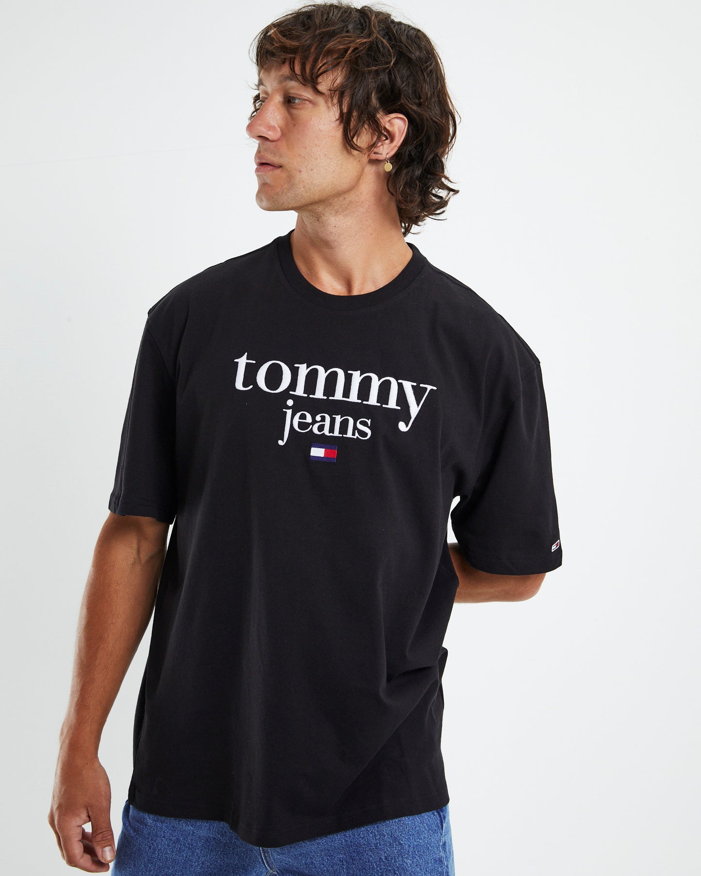 TJM Classic Modern Corp Logo T-Shirt Black