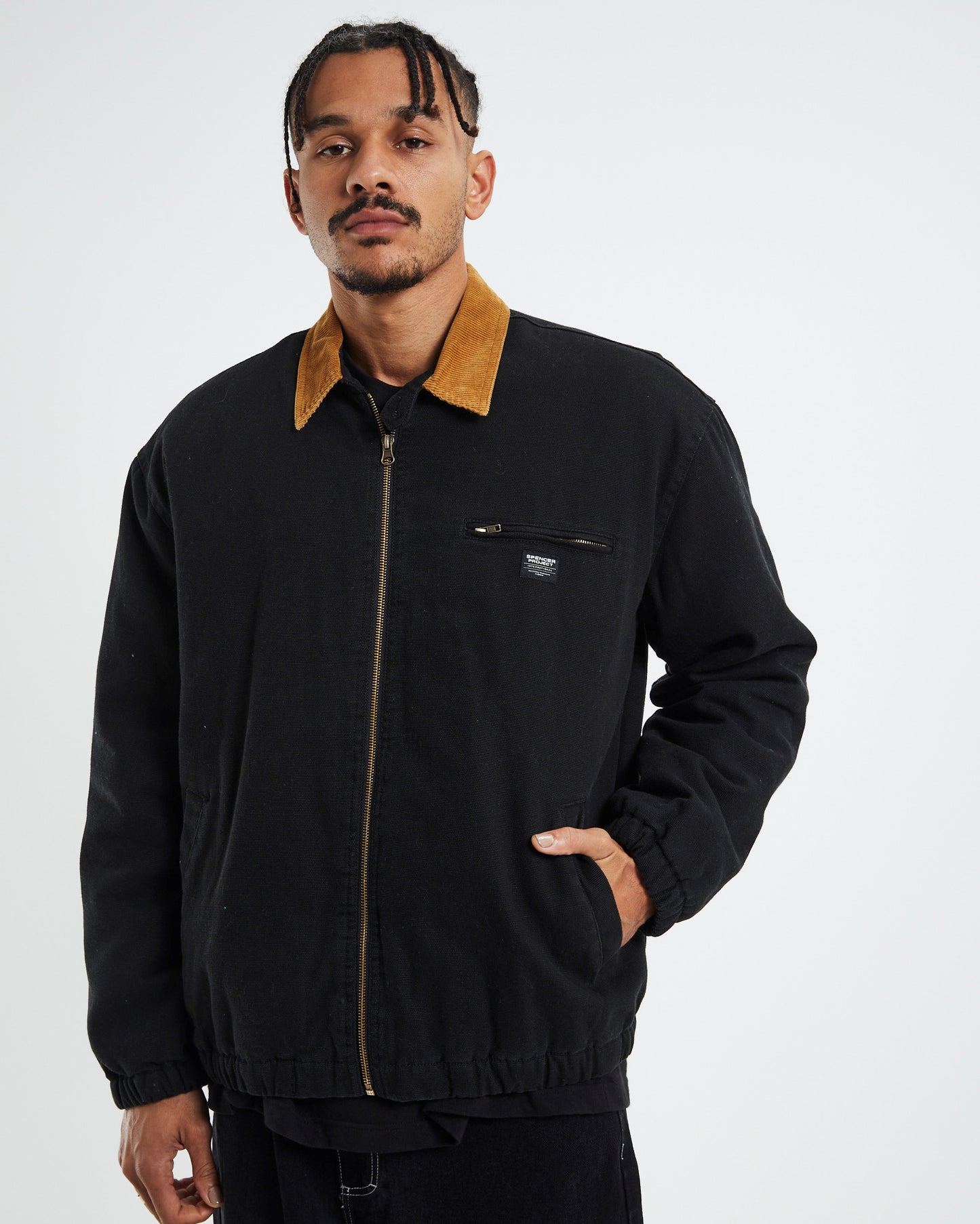 District Canvas Jacket Black