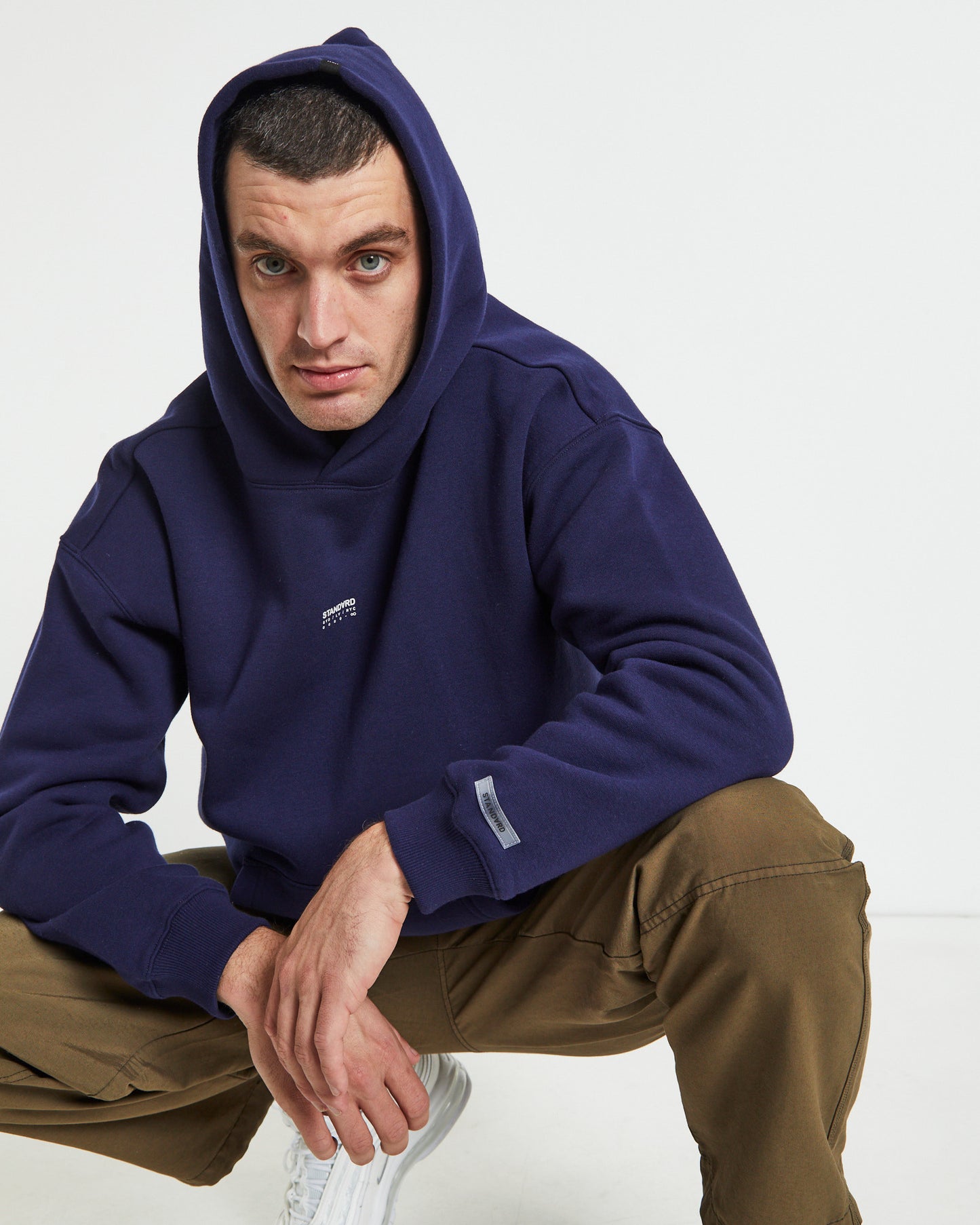 Code Hoodie Midnight Blue