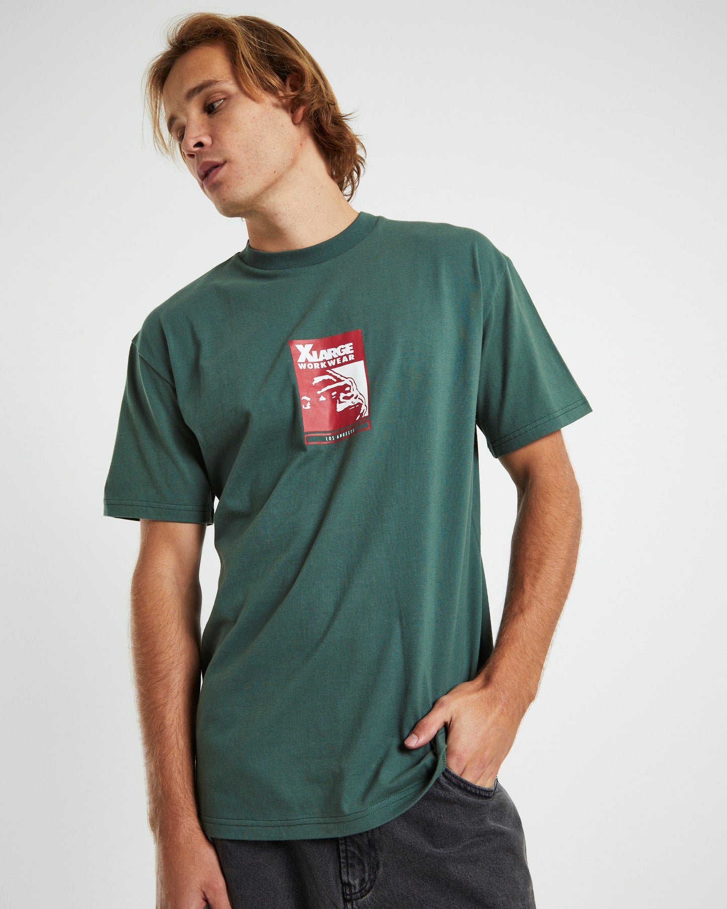 Workwear Short Sleeve T-shirt Duck Green