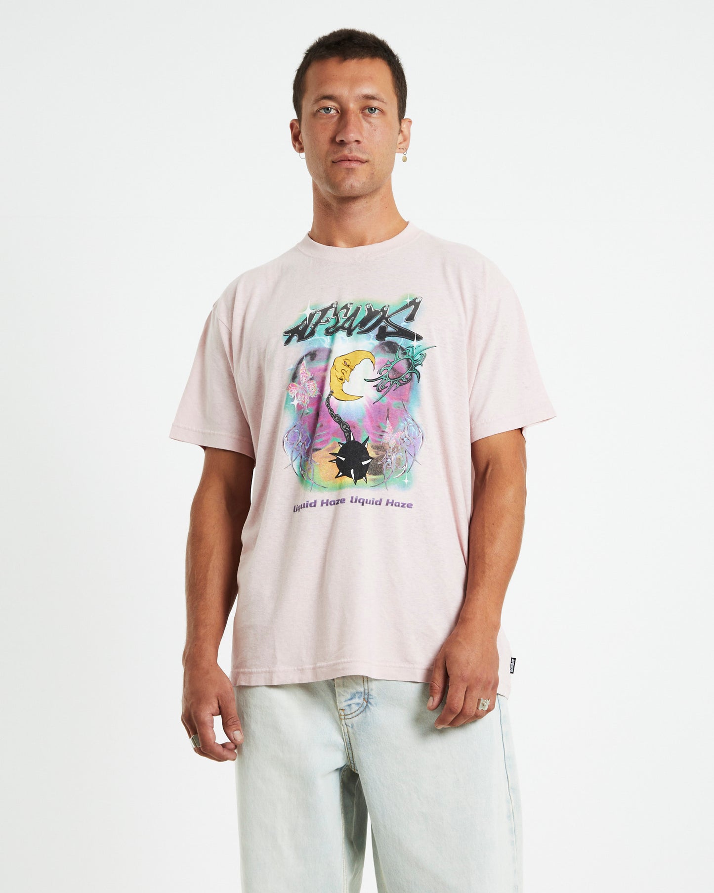 Liquid Haze T-Shirt Lotus Pink