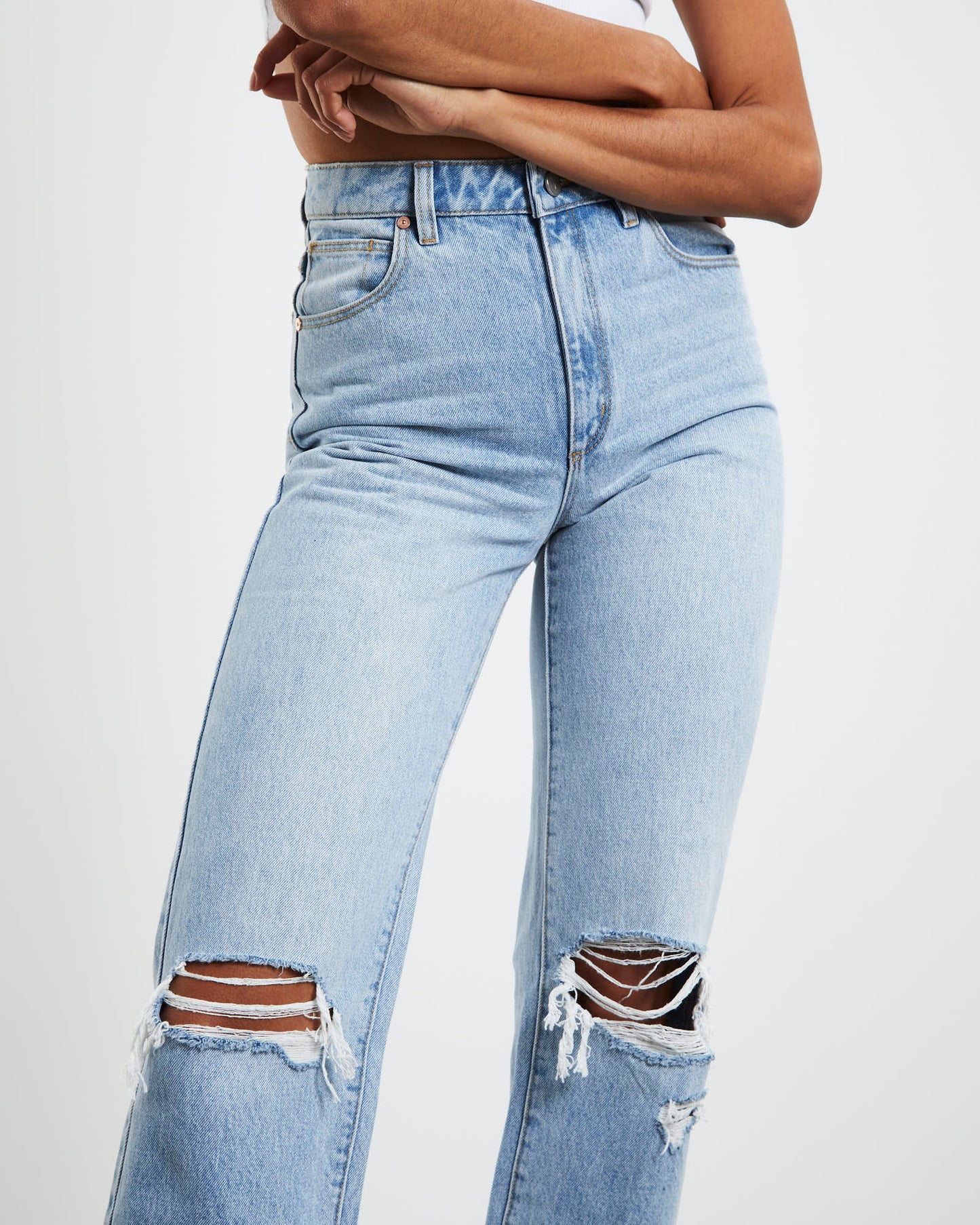 A '94 High Straight Denim Jeans Deanna Organic