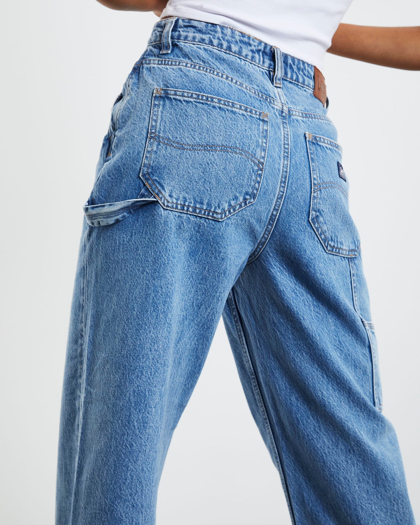 Hi Baggy Carpenter Denim Jeans