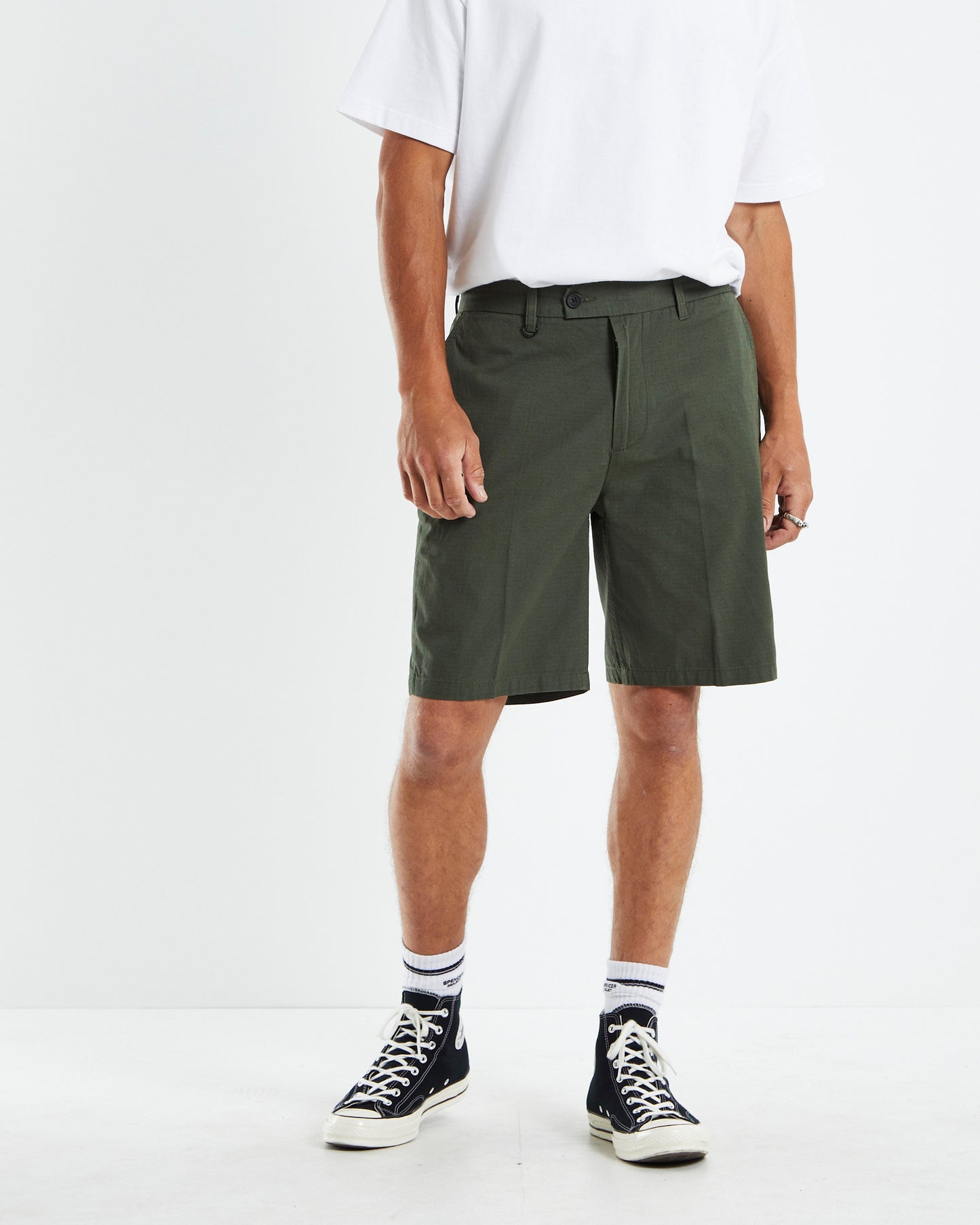 Cash Ripstop Shorts Military Green