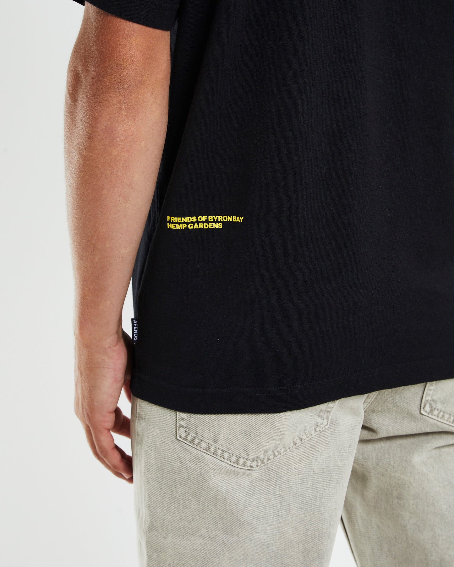 Programmed Hemp Short Sleeve T-Shirt Black